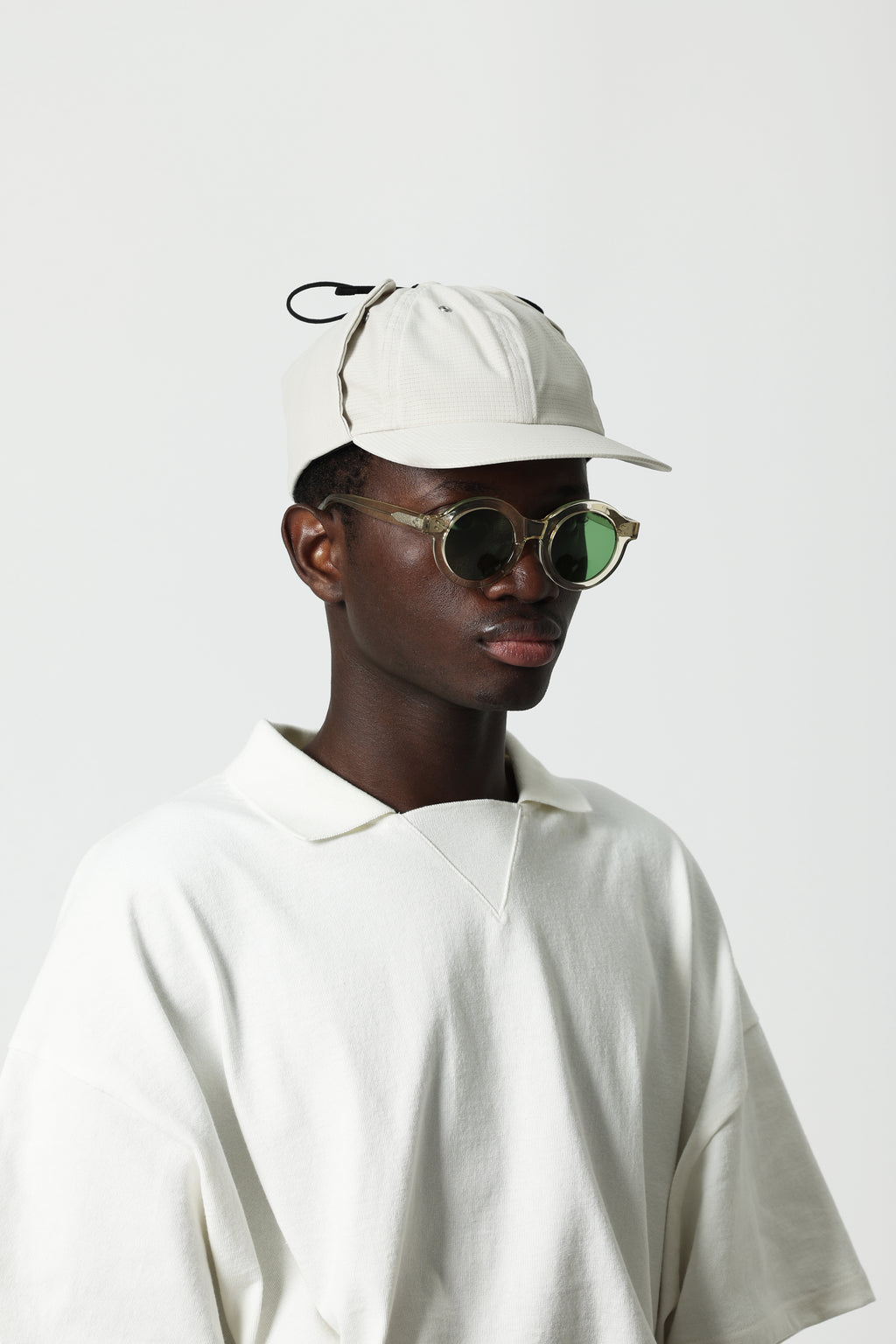 casquette mesh ivory