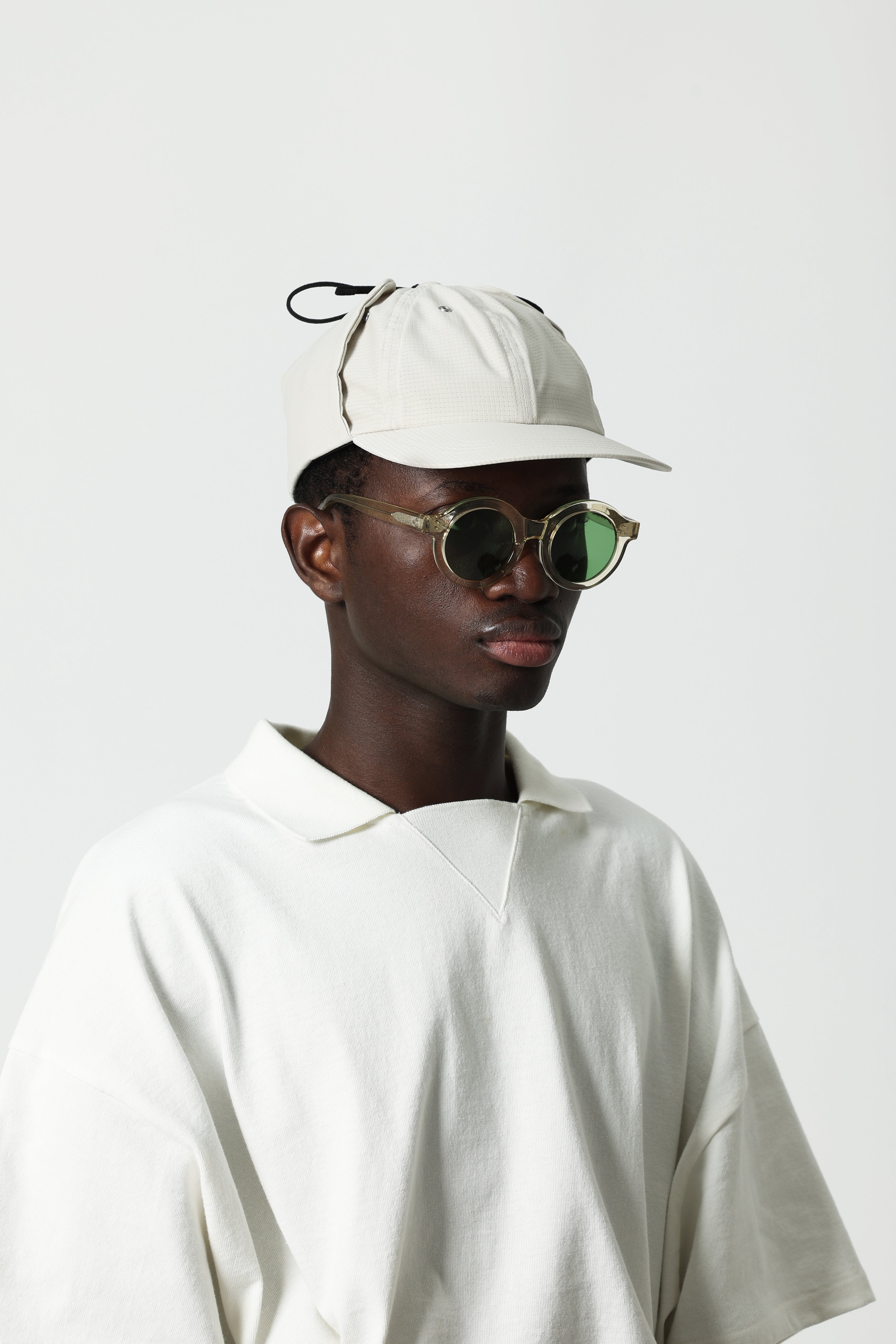casquette mesh ivory