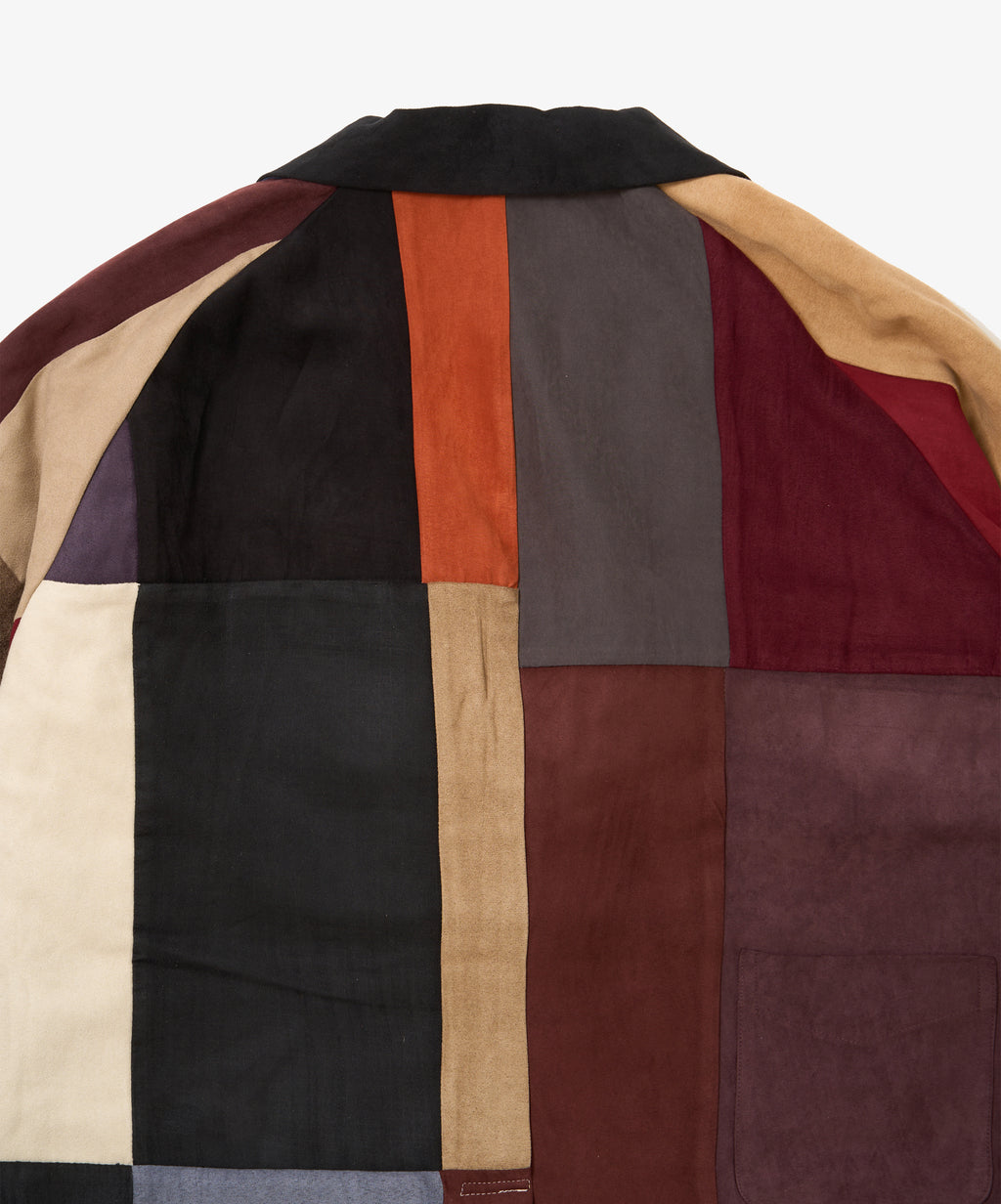 blazer faux suede eight