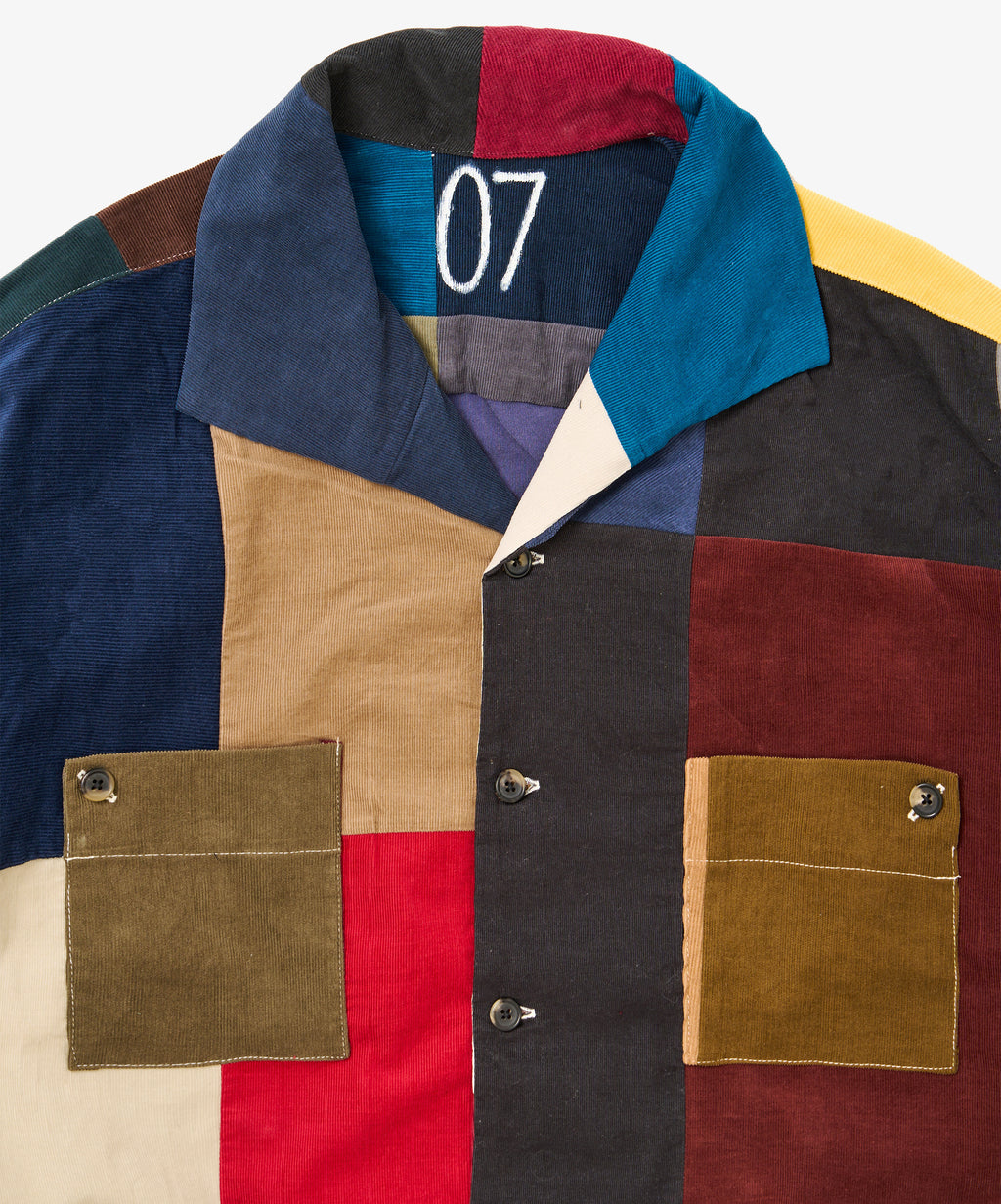 rib blouson corduroy seven