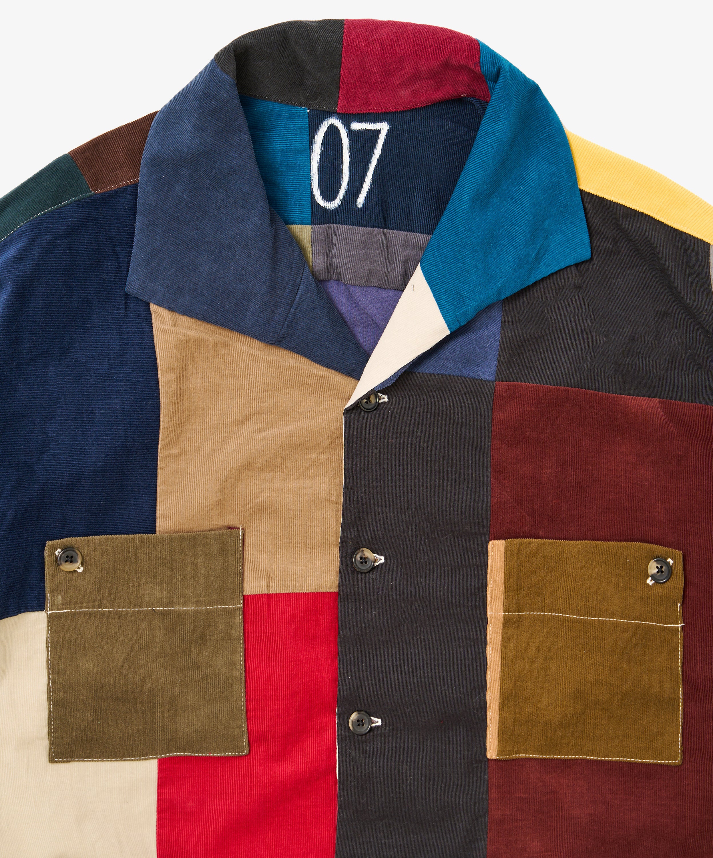 rib blouson corduroy seven