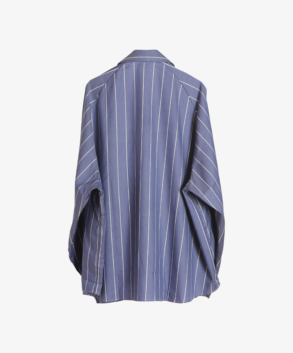pyjama set blue stripe