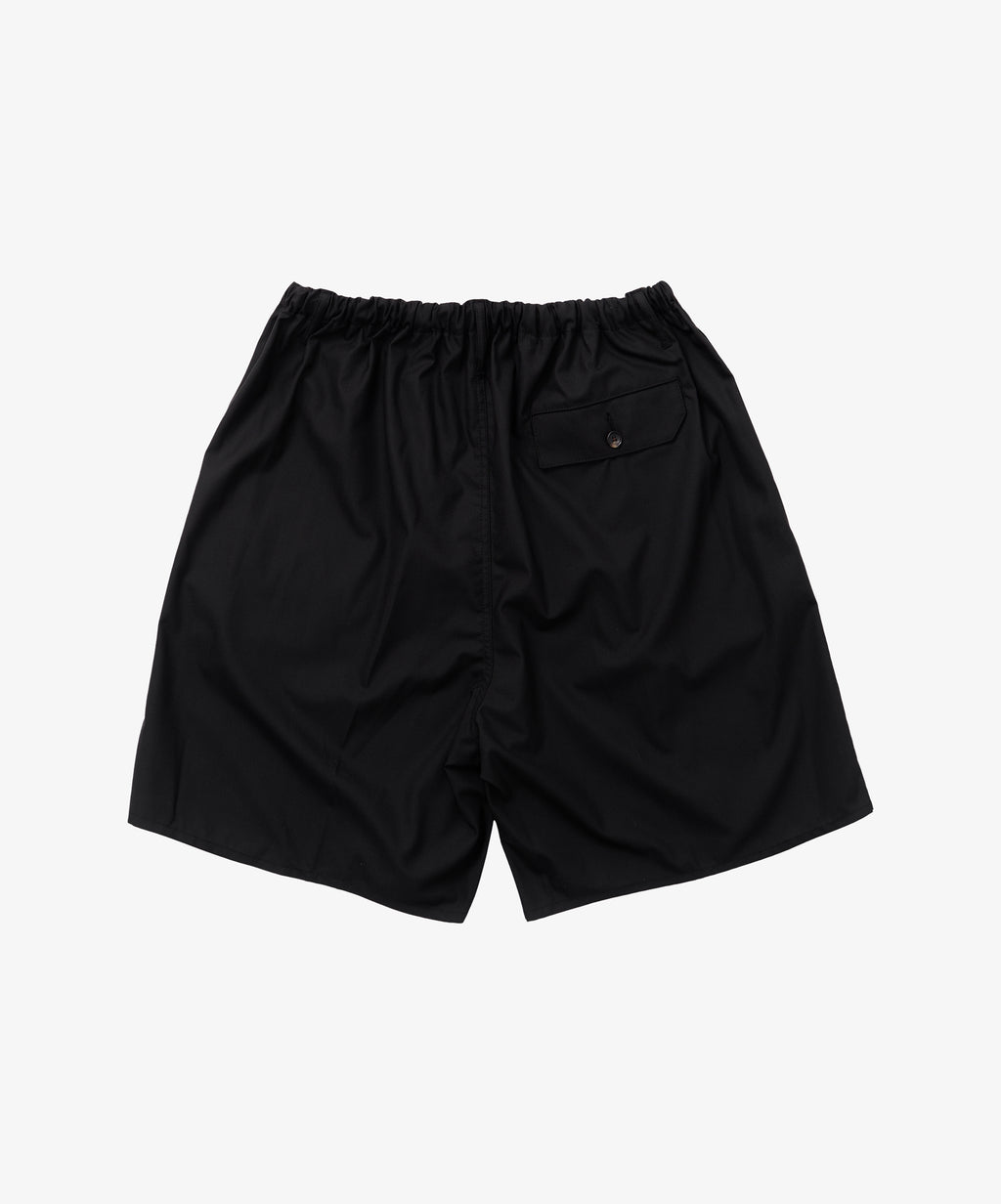 circular fatigue short pants black