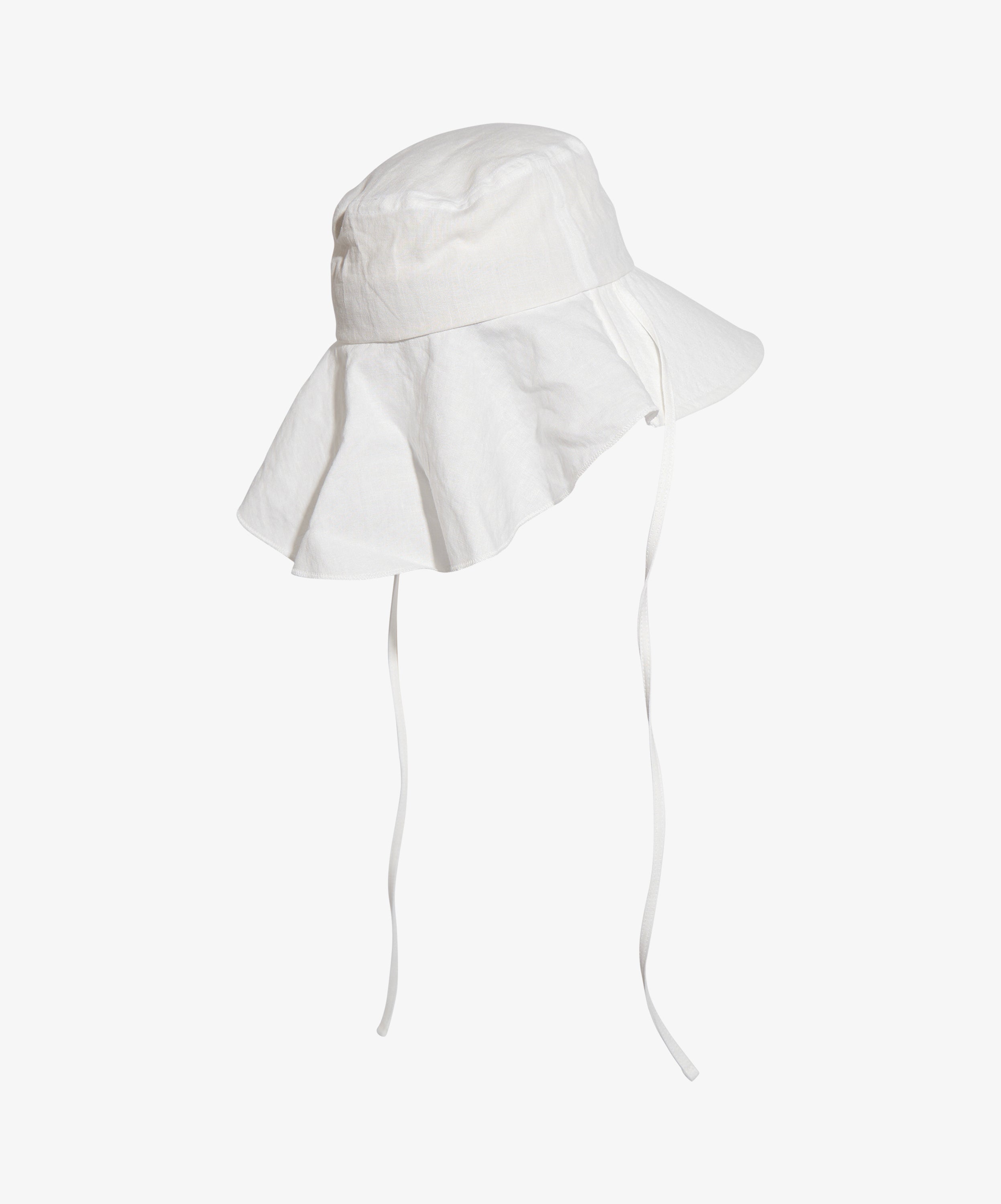 field hat linen white