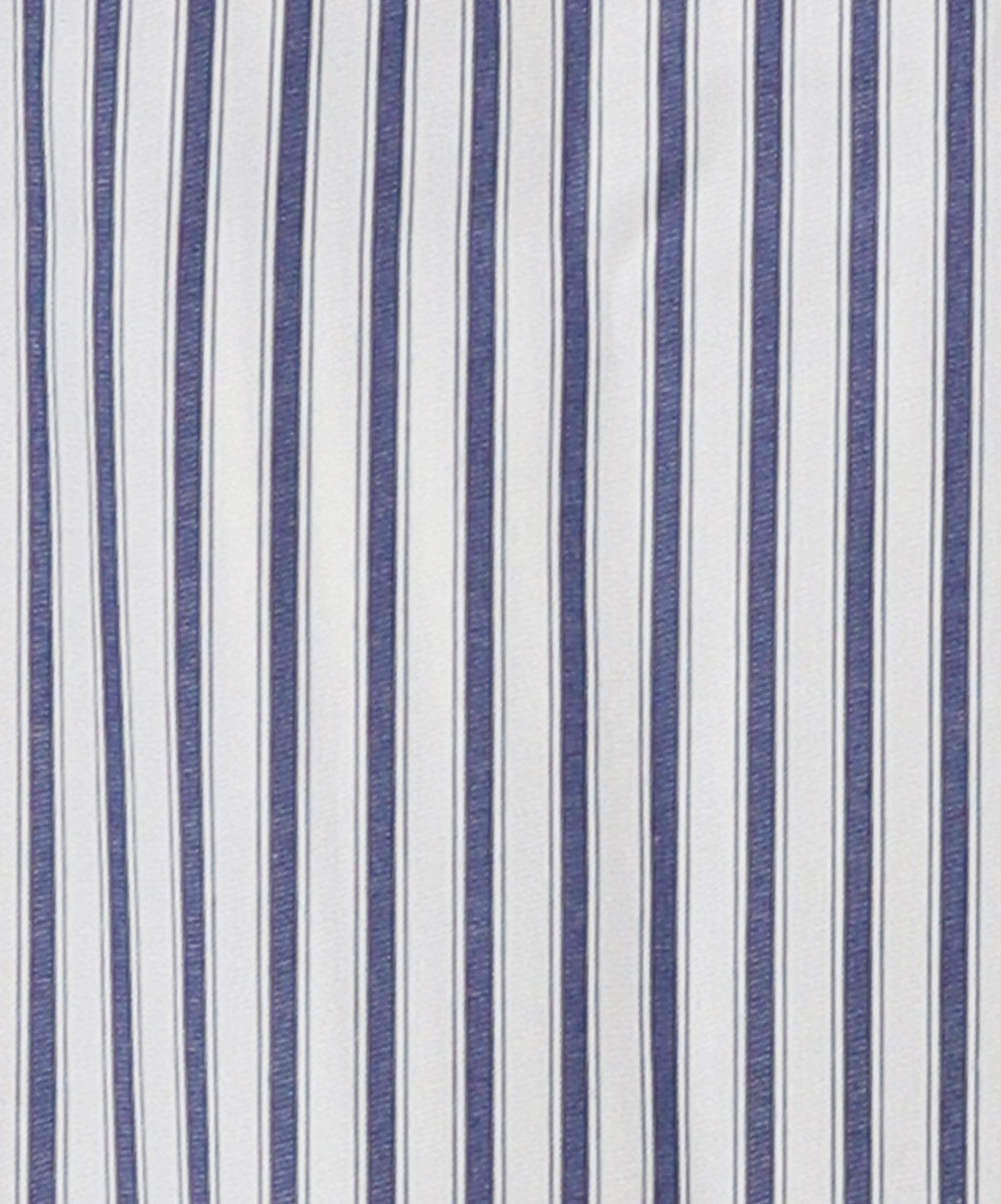 pyjama set white stripe
