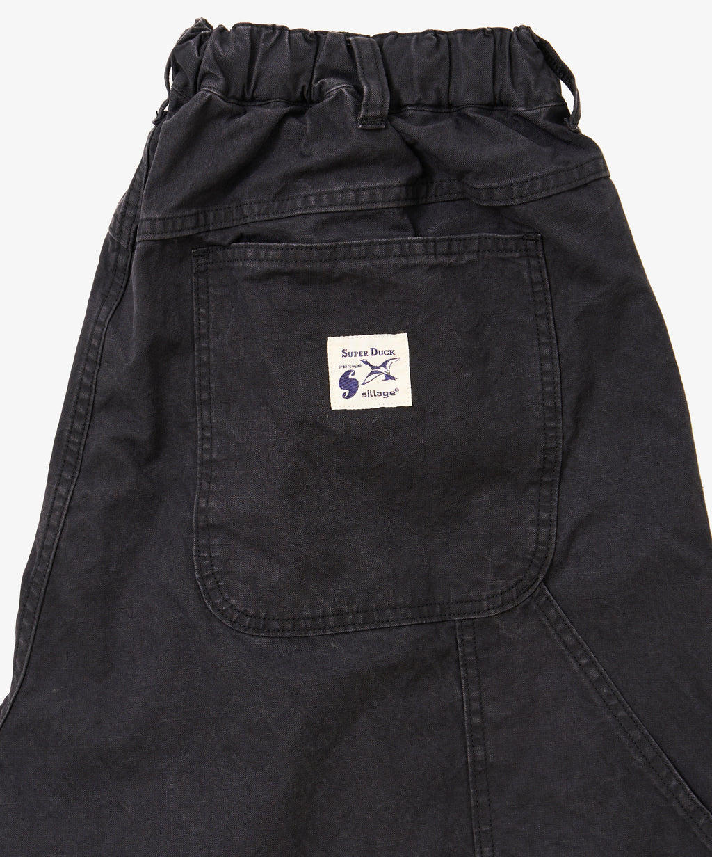 painter pants super duck faded black