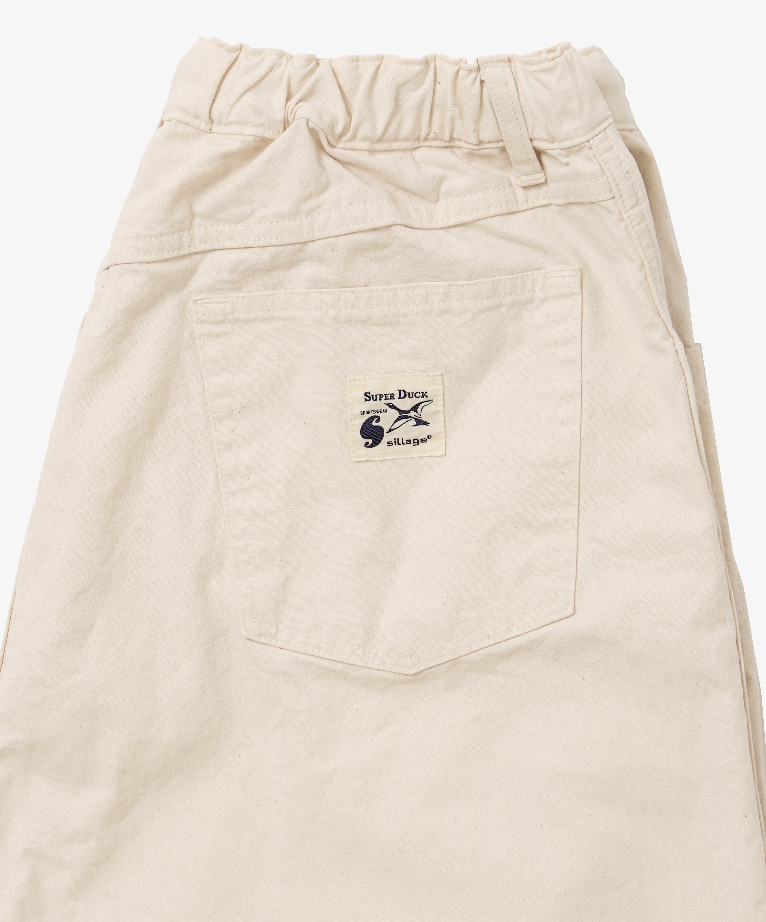 pantalon cinq poches super duck ivory