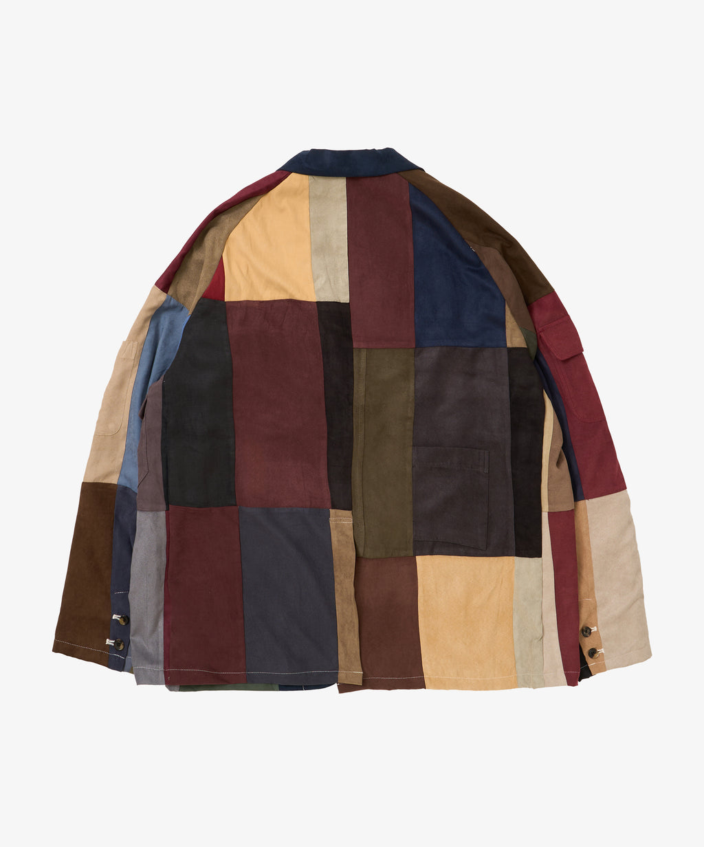 blazer faux suede thirteen