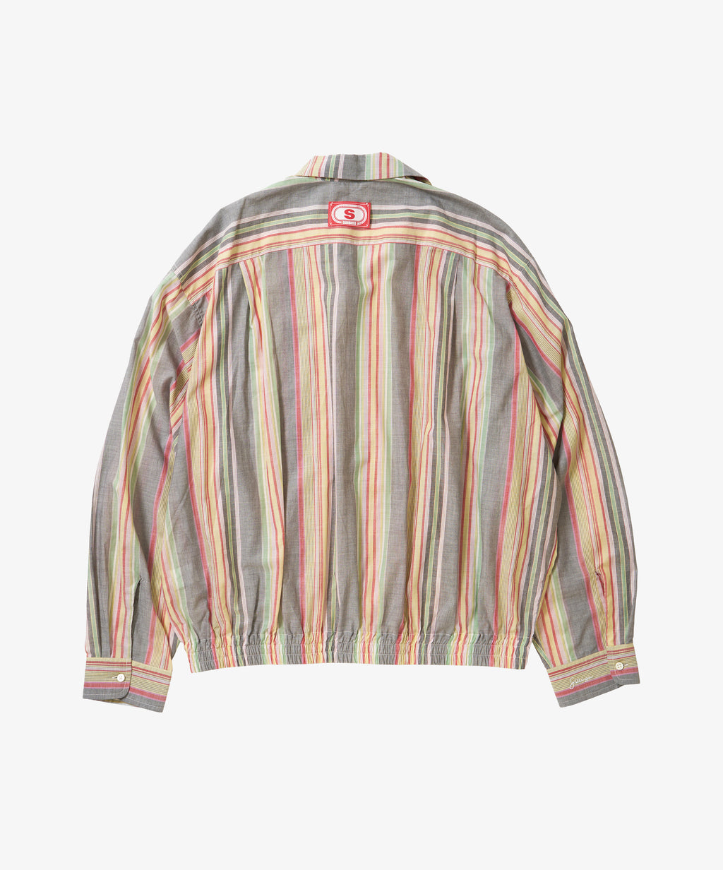 banshu ori ribbed shirts multi stripe