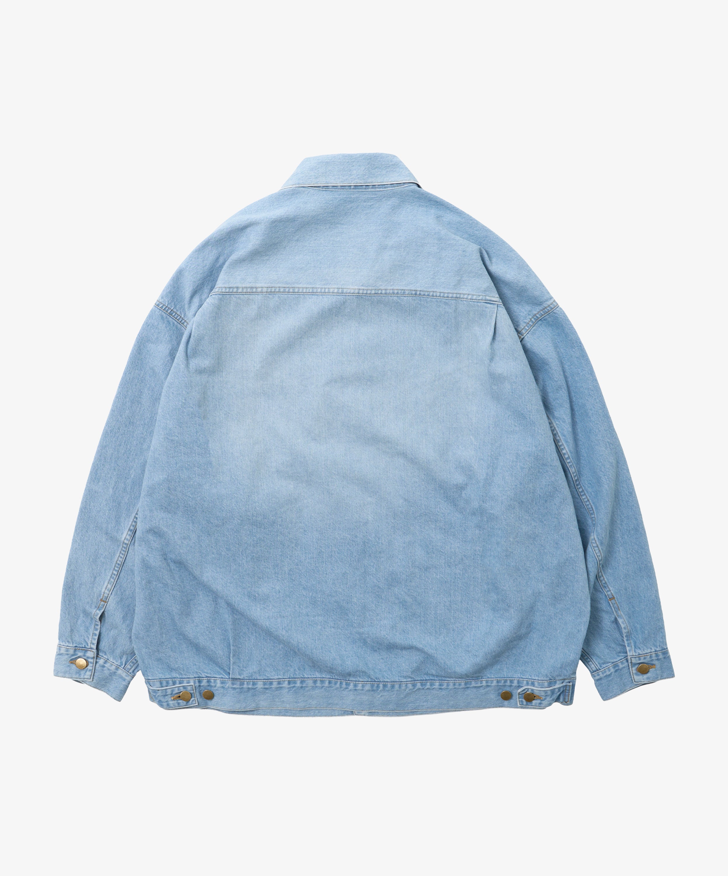 trucker jacket denim bleached