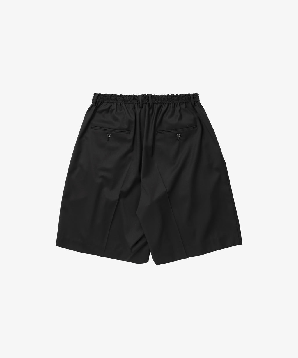 pantalon circulaire shorts loro piana black