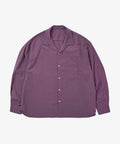 re-engineered overshirt purple - default