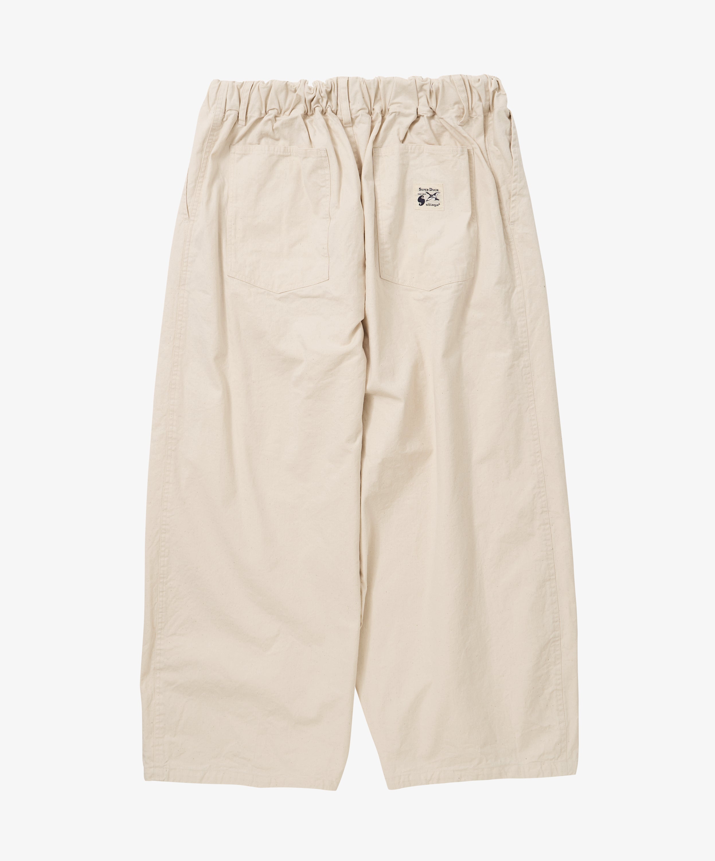 circular pants super duck ivory