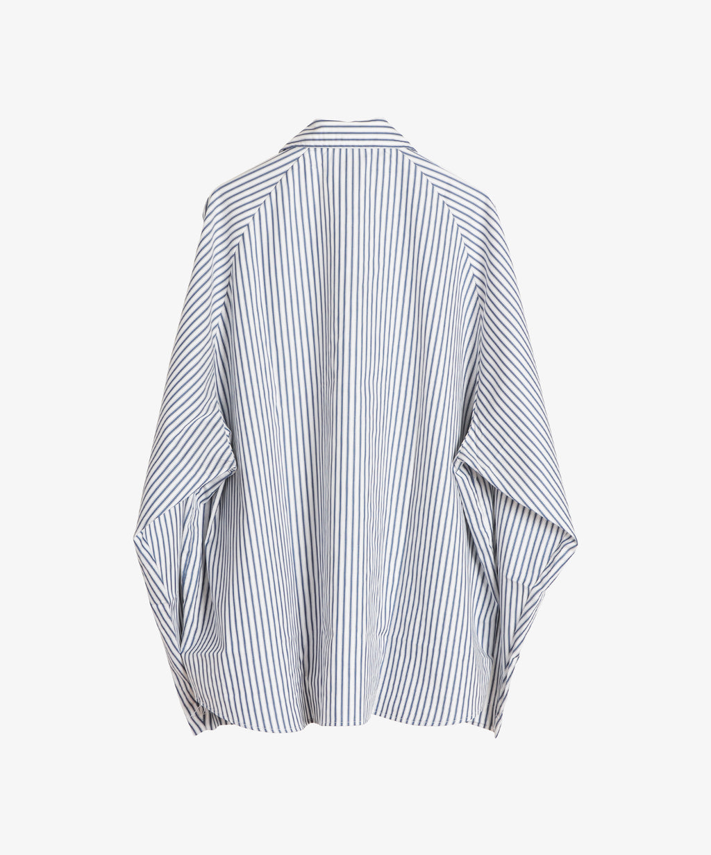 pyjama set white stripe