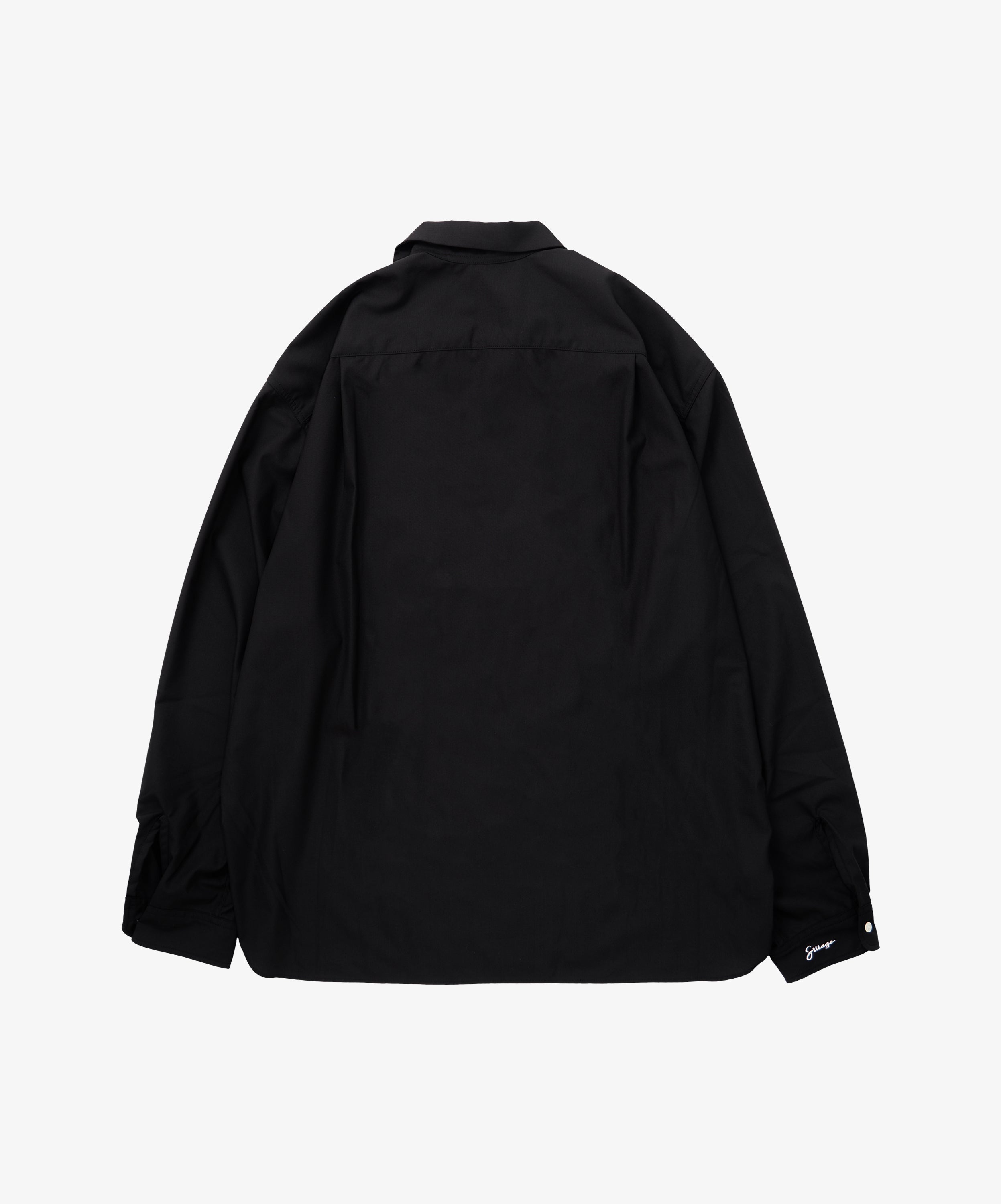 re-engineered overshirt black