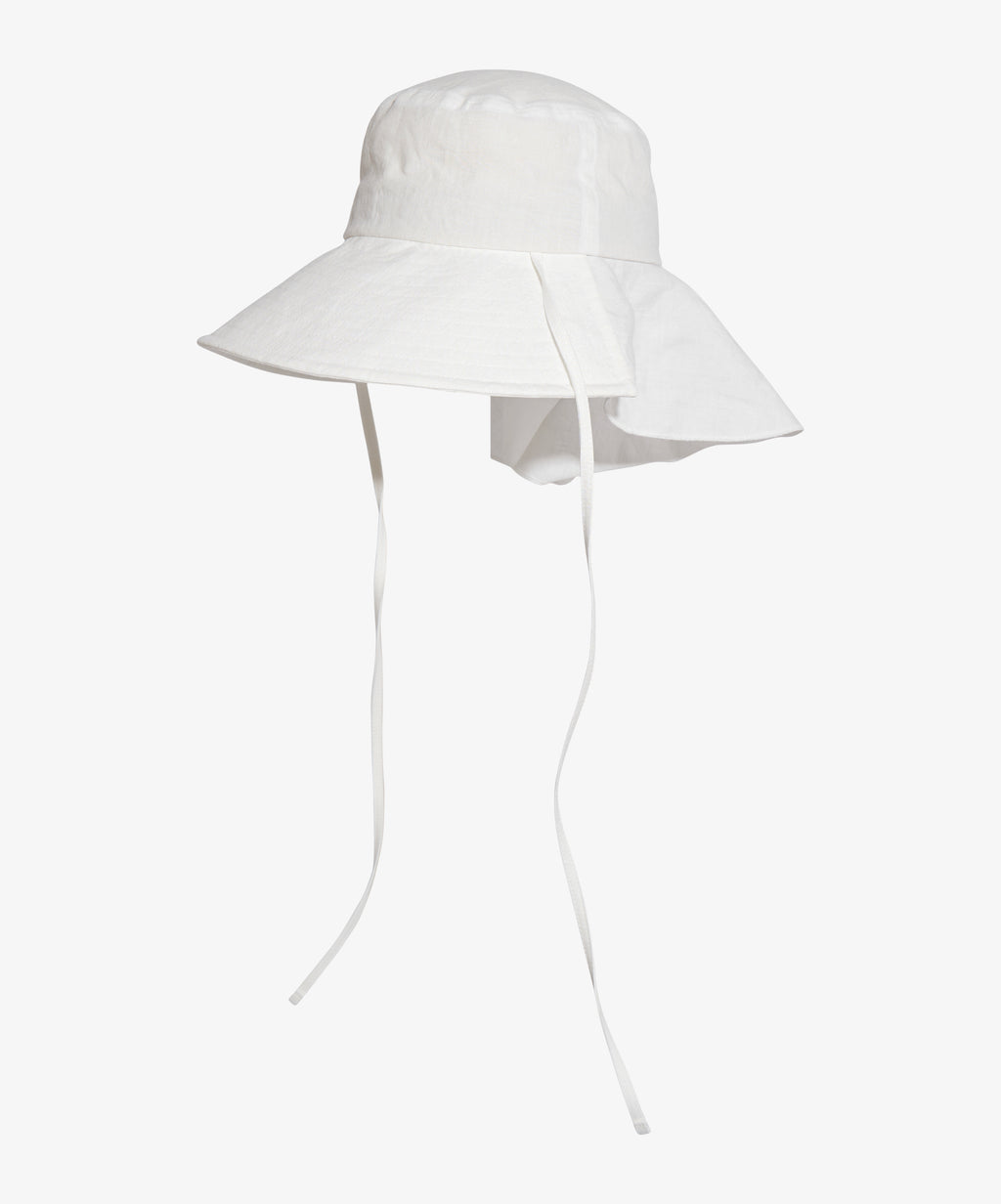 field hat linen white - default