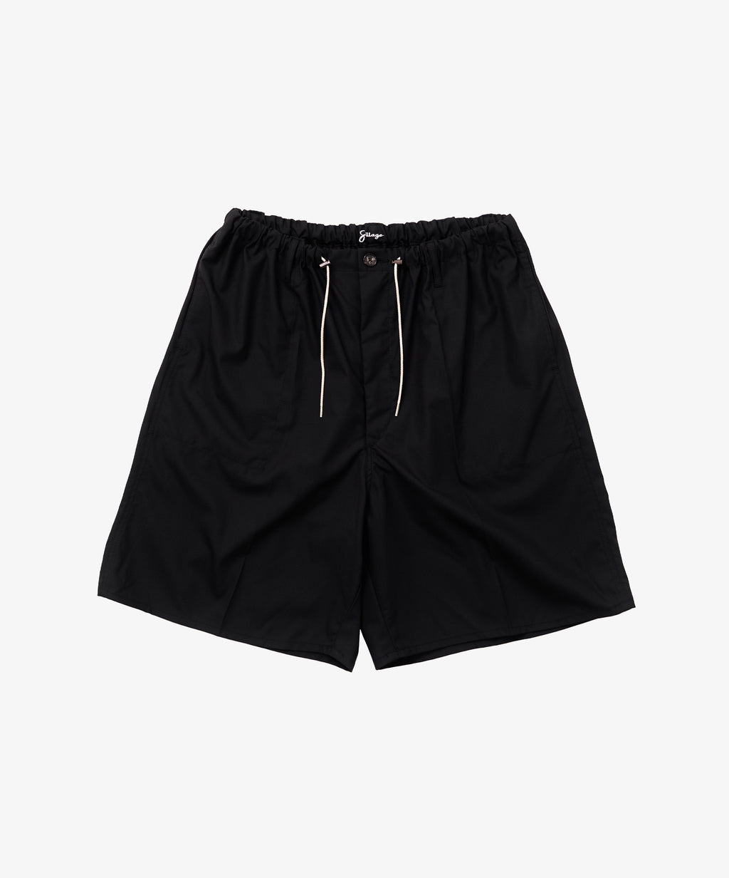 circular fatigue short pants black - default