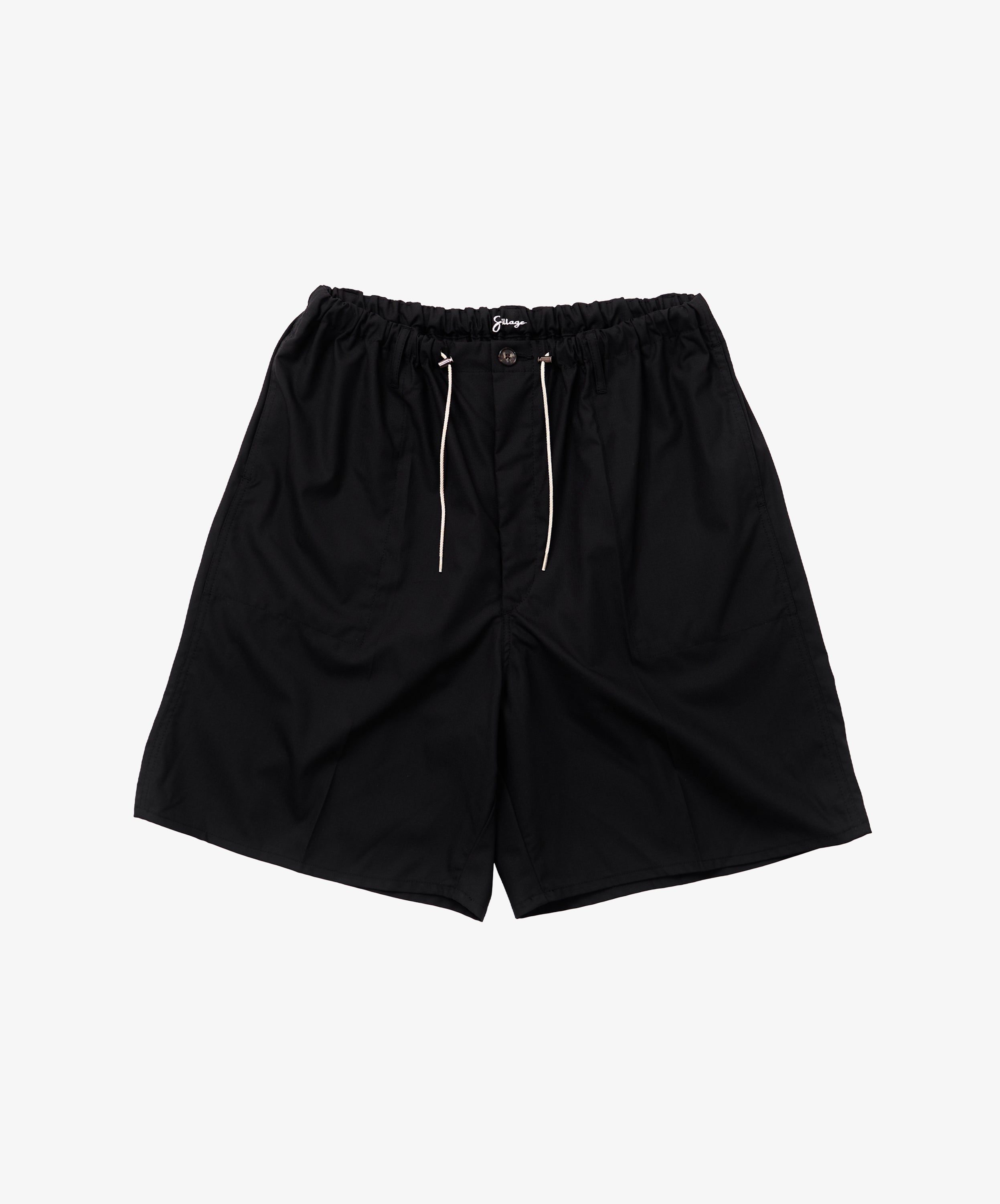 circular fatigue short pants black - default