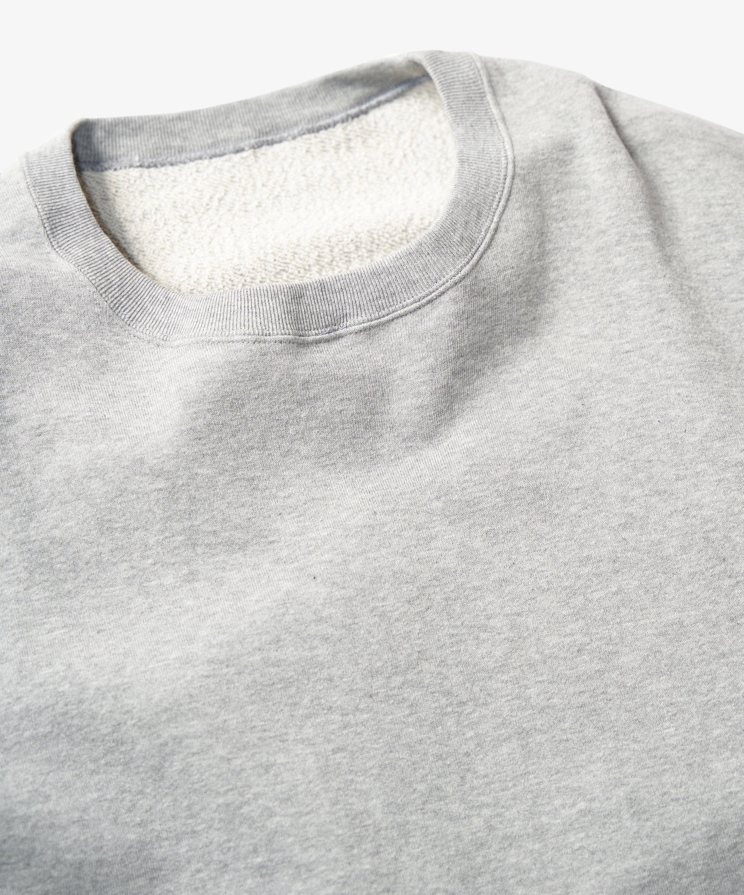 loop wheel crewneck