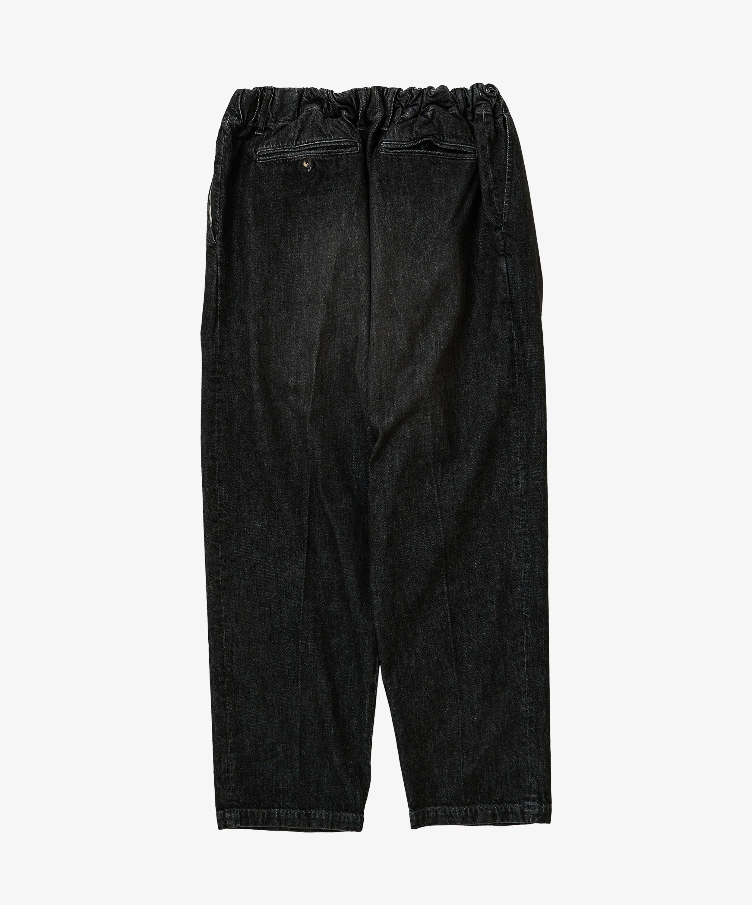 baggy trousers black denim damaged