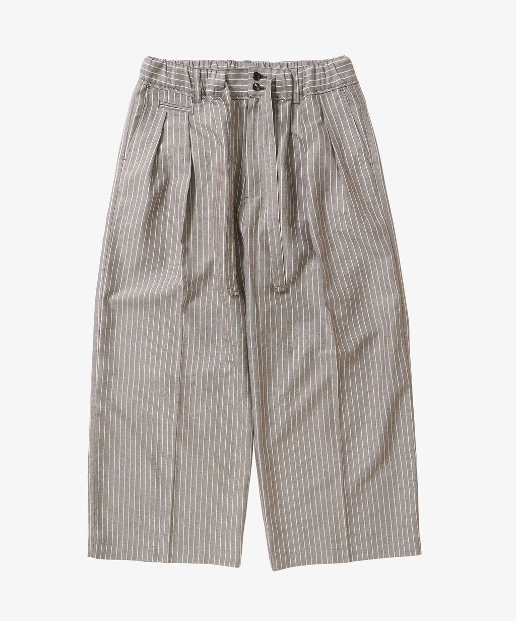banshu ori hakama pants herringbone stripe - default