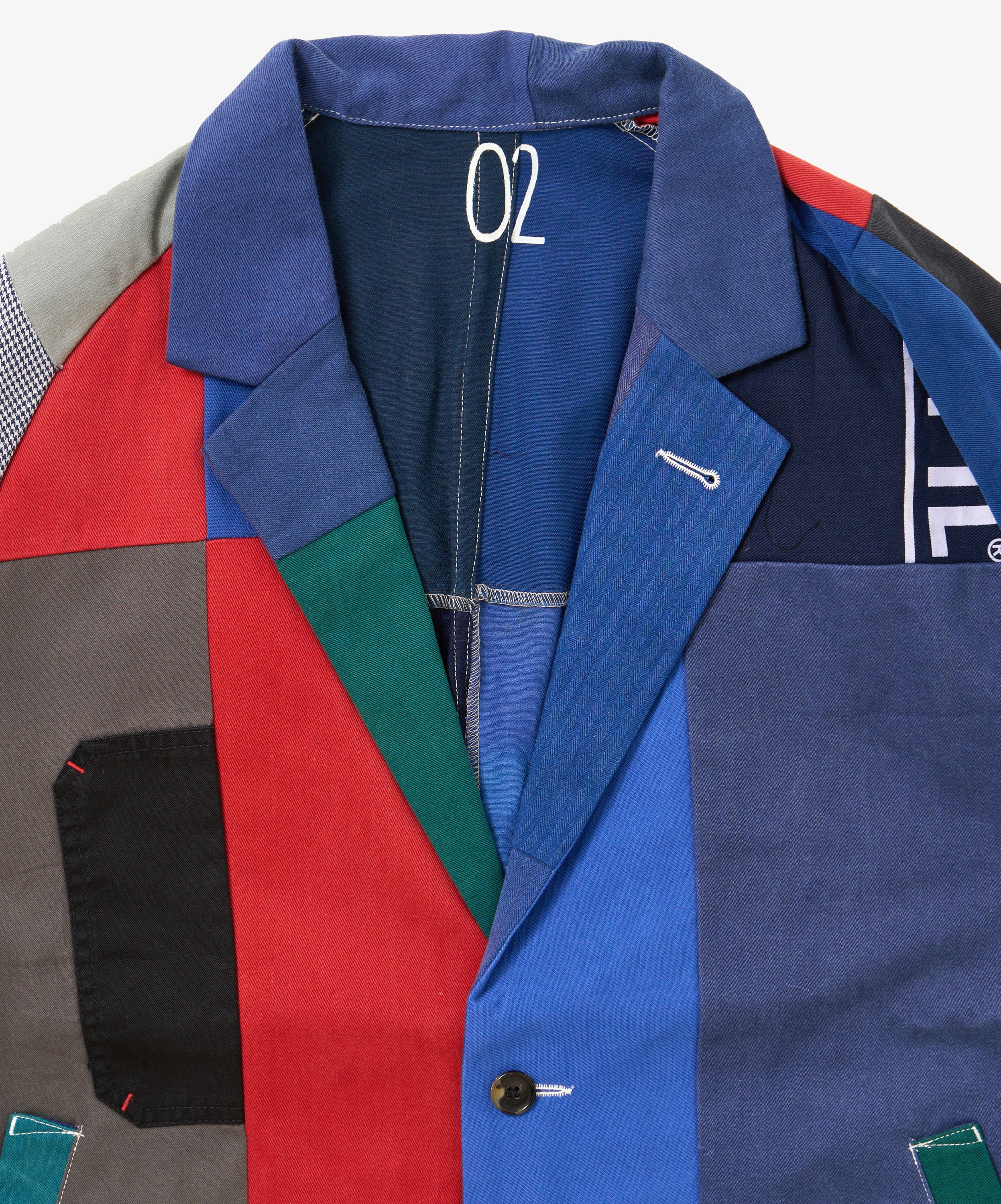 veste two button denim two