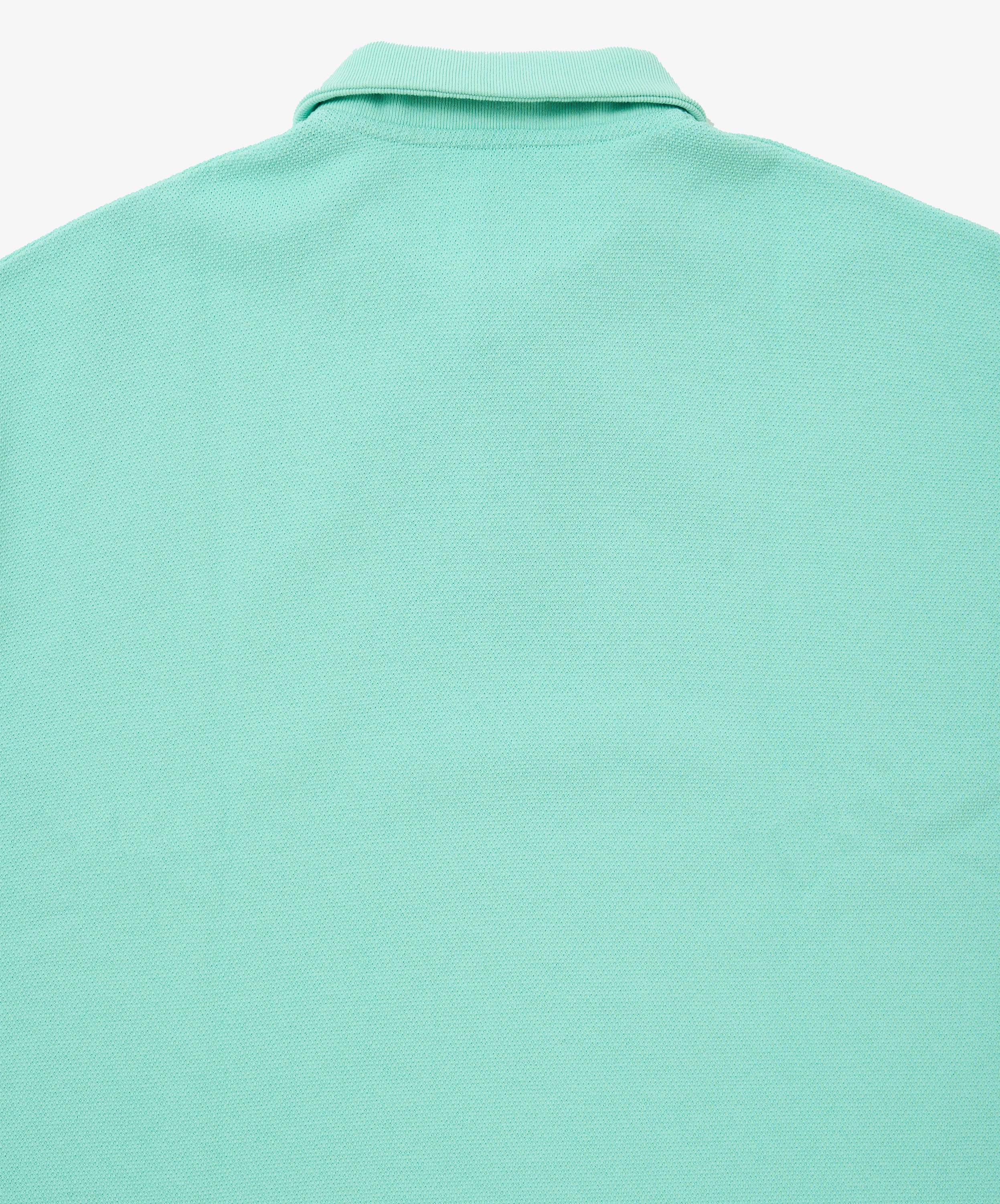 twisted pique polo mint