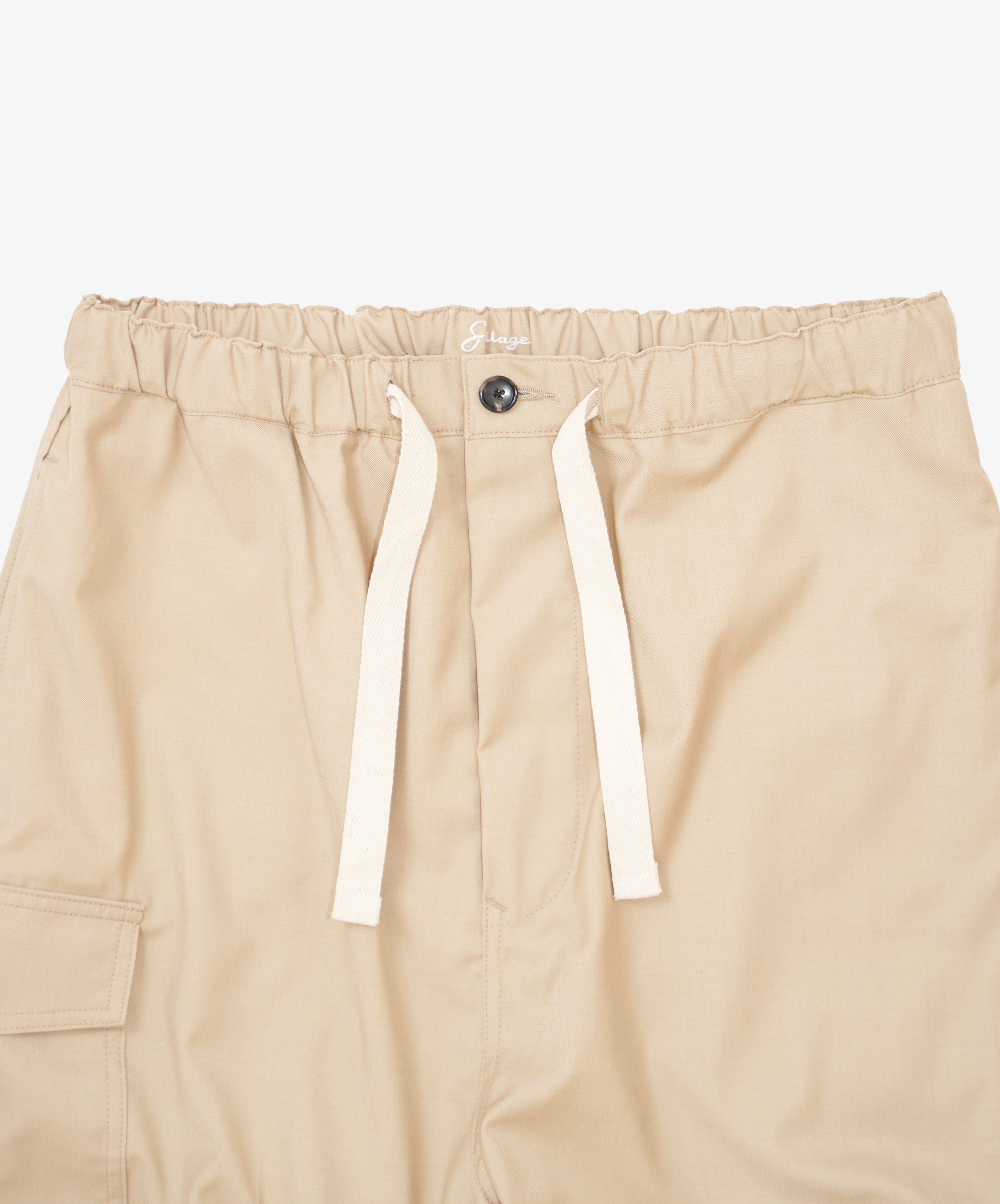 cargo pants beige twill