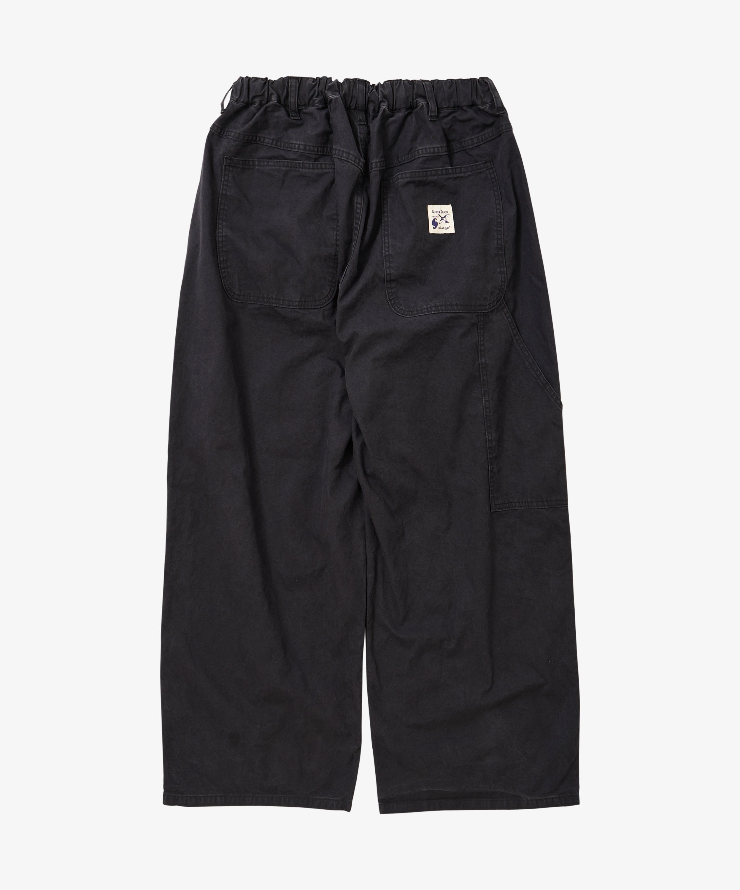 painter pants super duck faded black