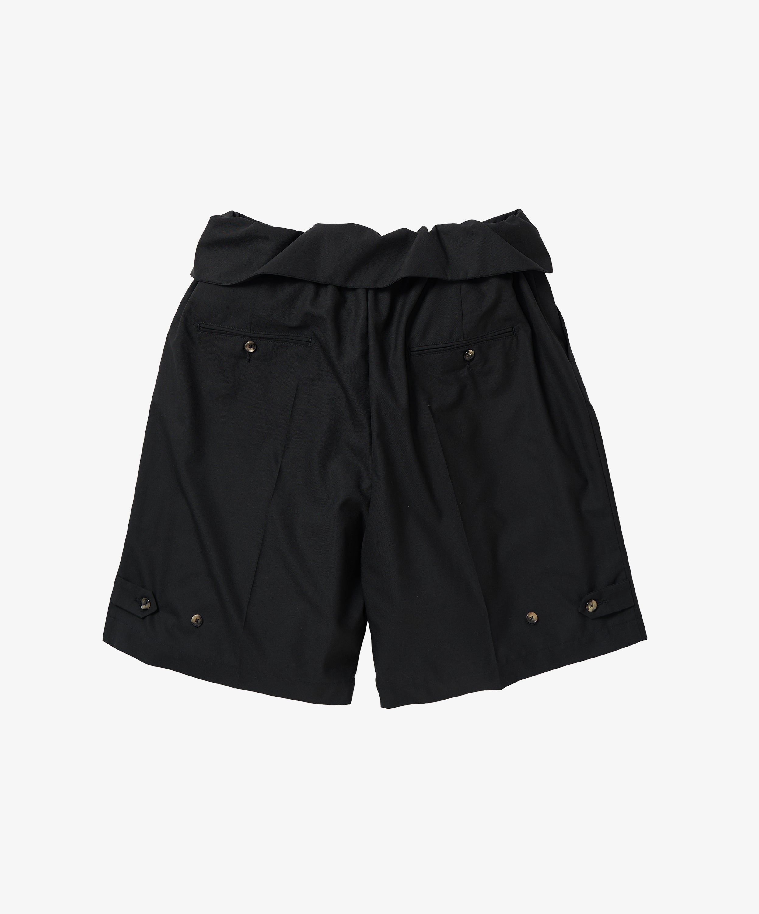 gurkha short pants black