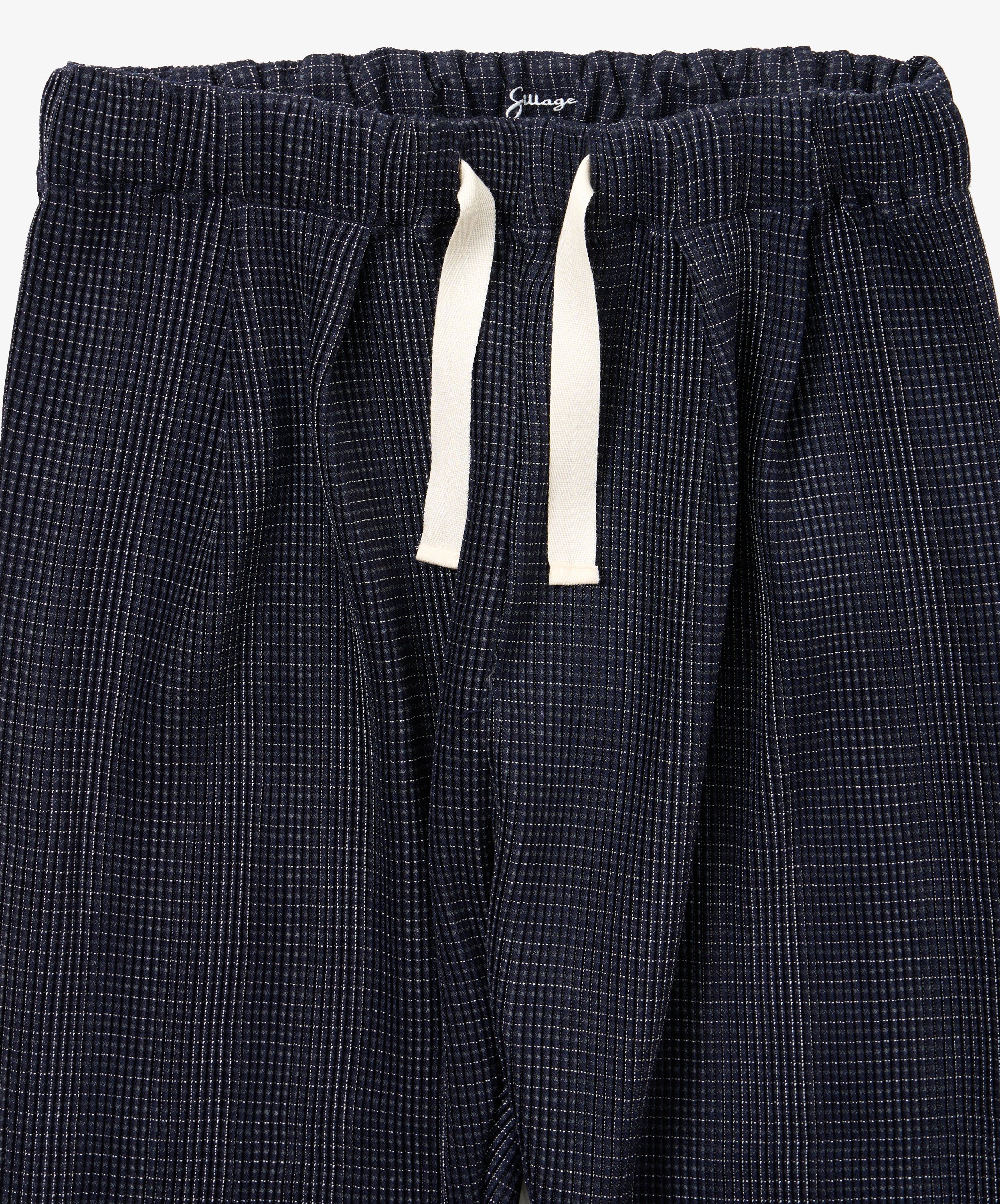 baggy trousers pleats deadstock watahiko tex sashiko