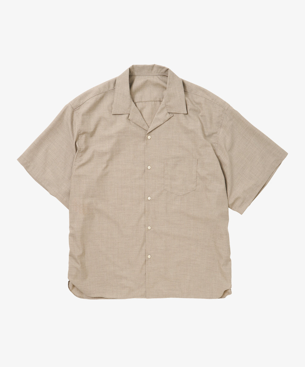 re-engineered overshirt short sleeve grey - default
