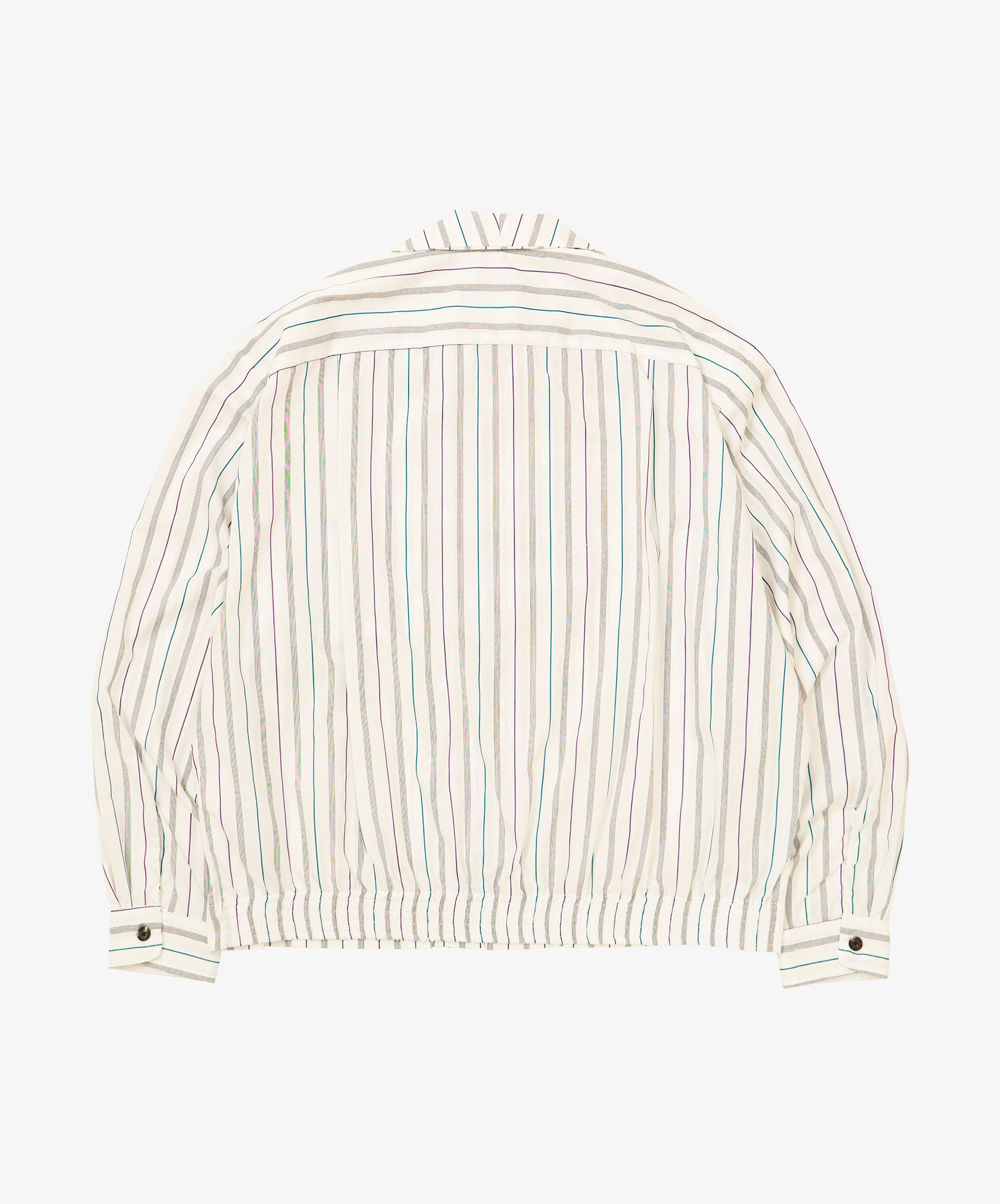 rib blouson deadstock white stripe