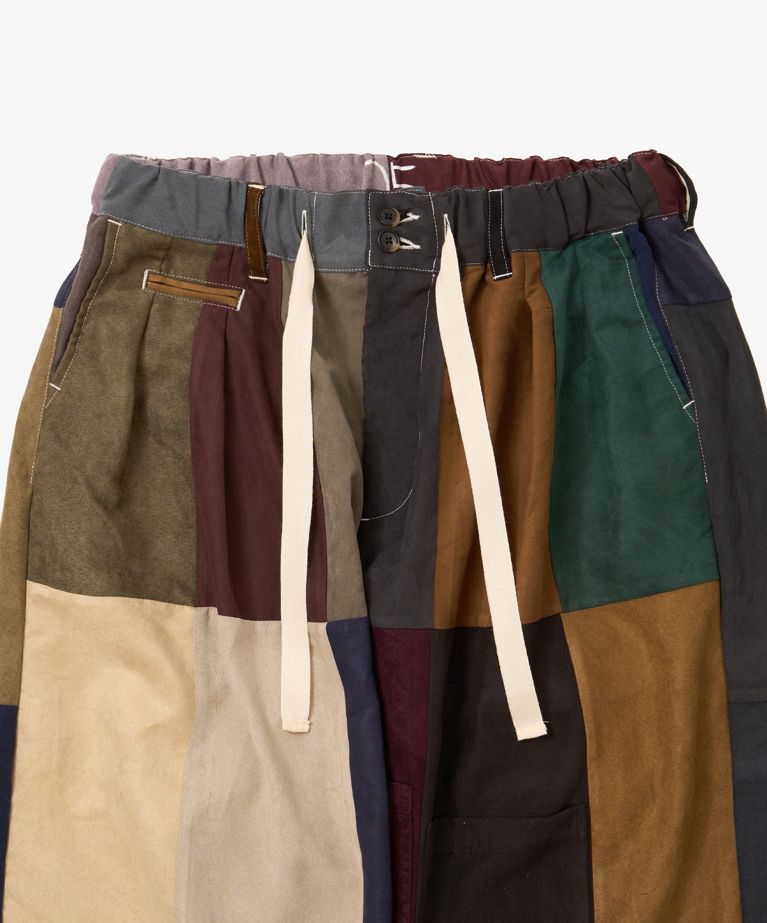 hakama pants faux suede five