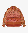 overshirt antique patchwork orange one - default