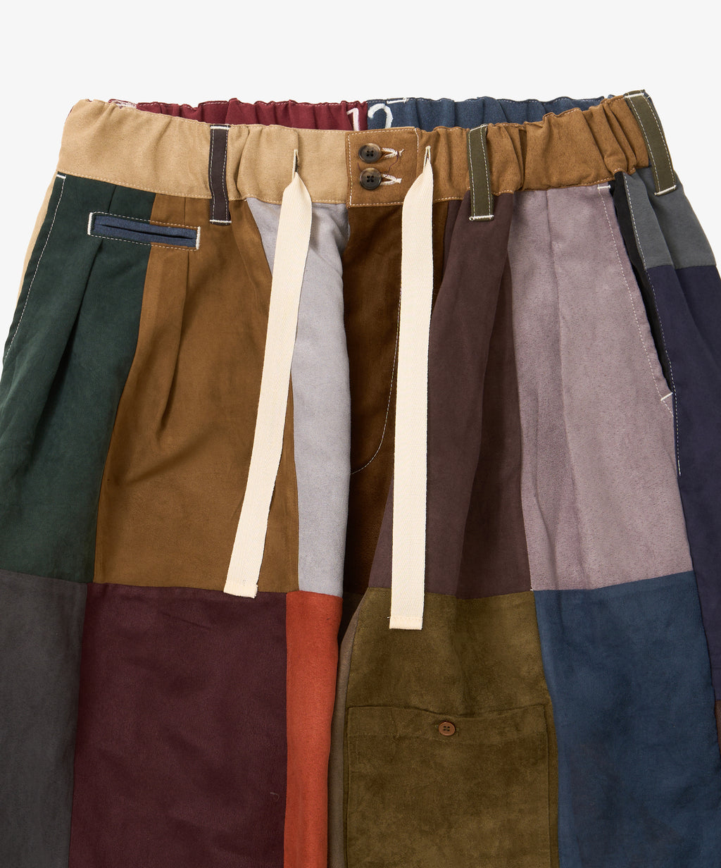 hakama pants faux suede twelve