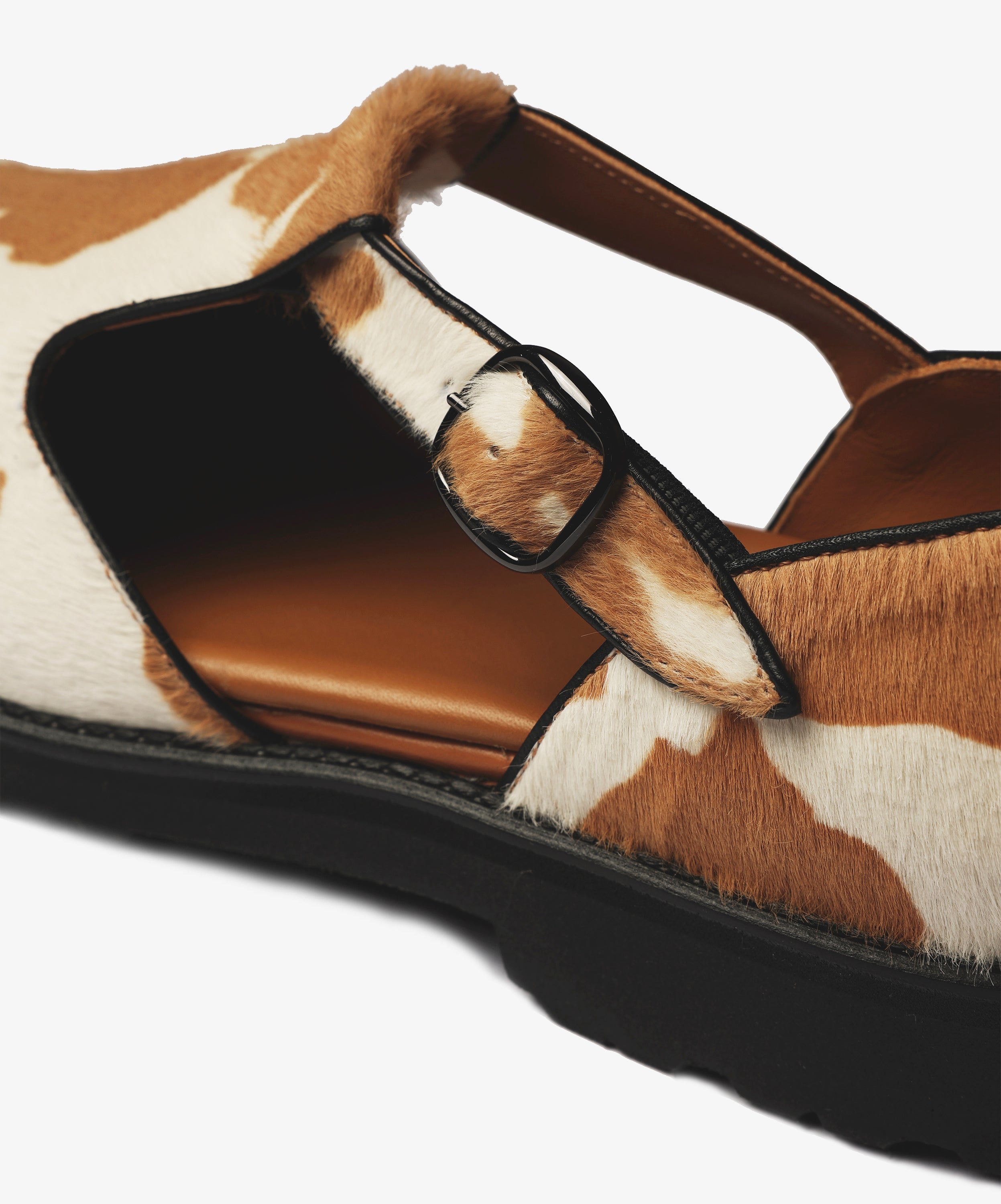 gurkha sandals in calf