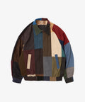zip blouson faux suede eight - default