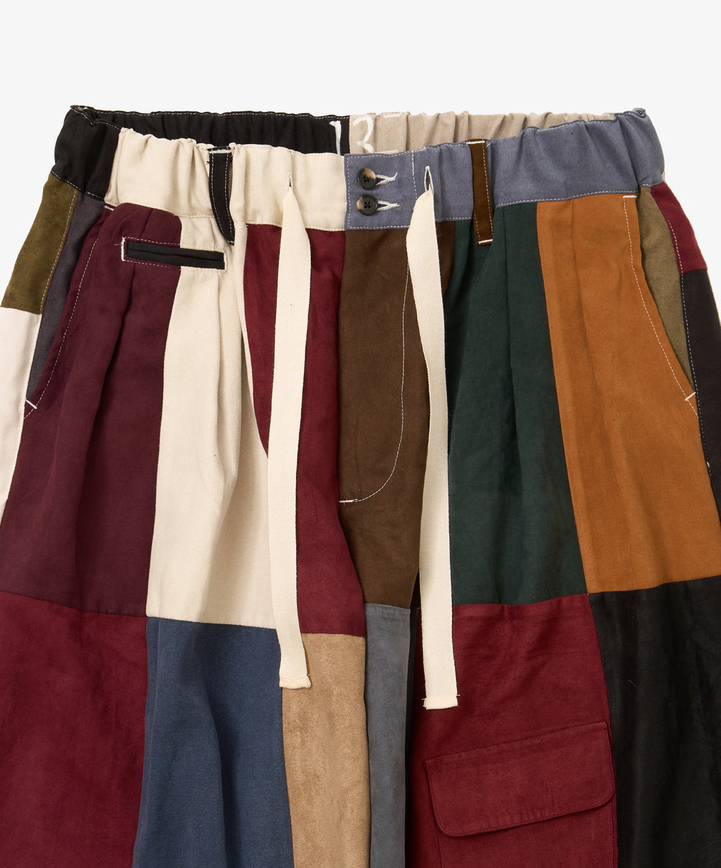 hakama pants faux suede thirteen