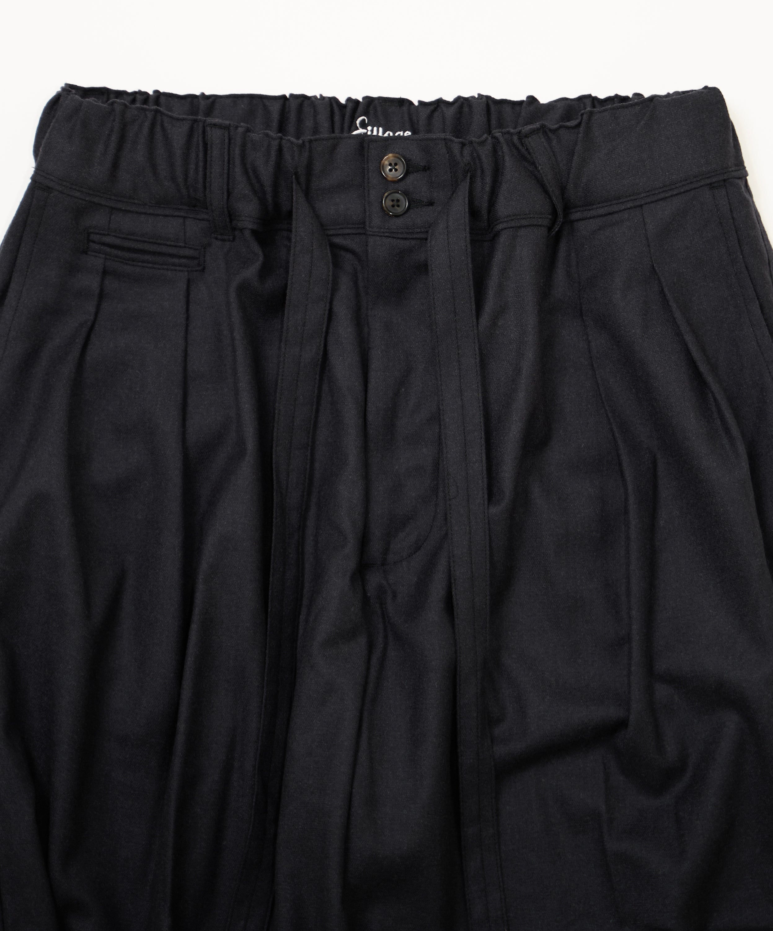 hakama pants deadstock loro piana cashmere