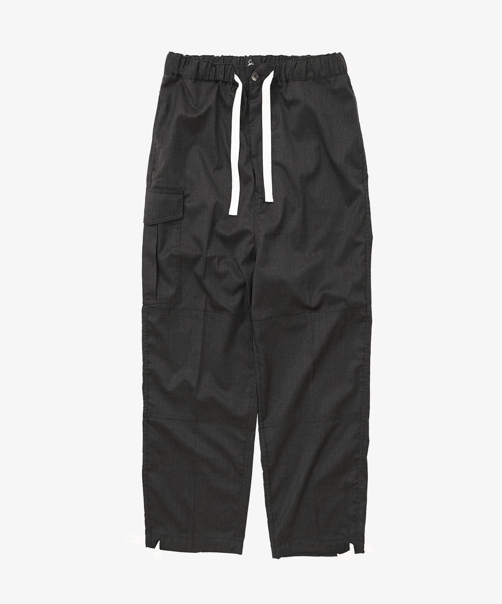 cargo pants anthracite twill - default