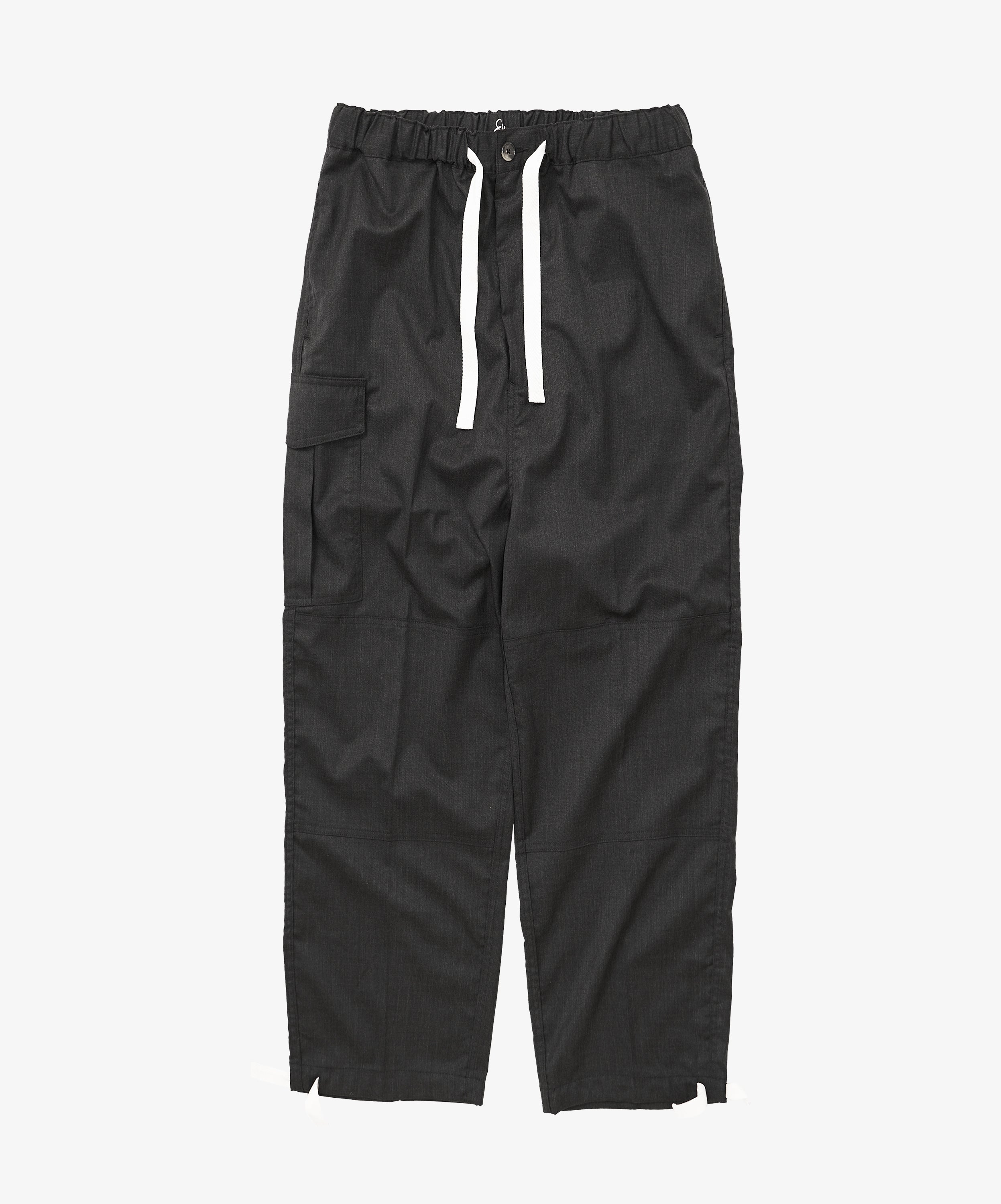 cargo pants anthracite twill - default