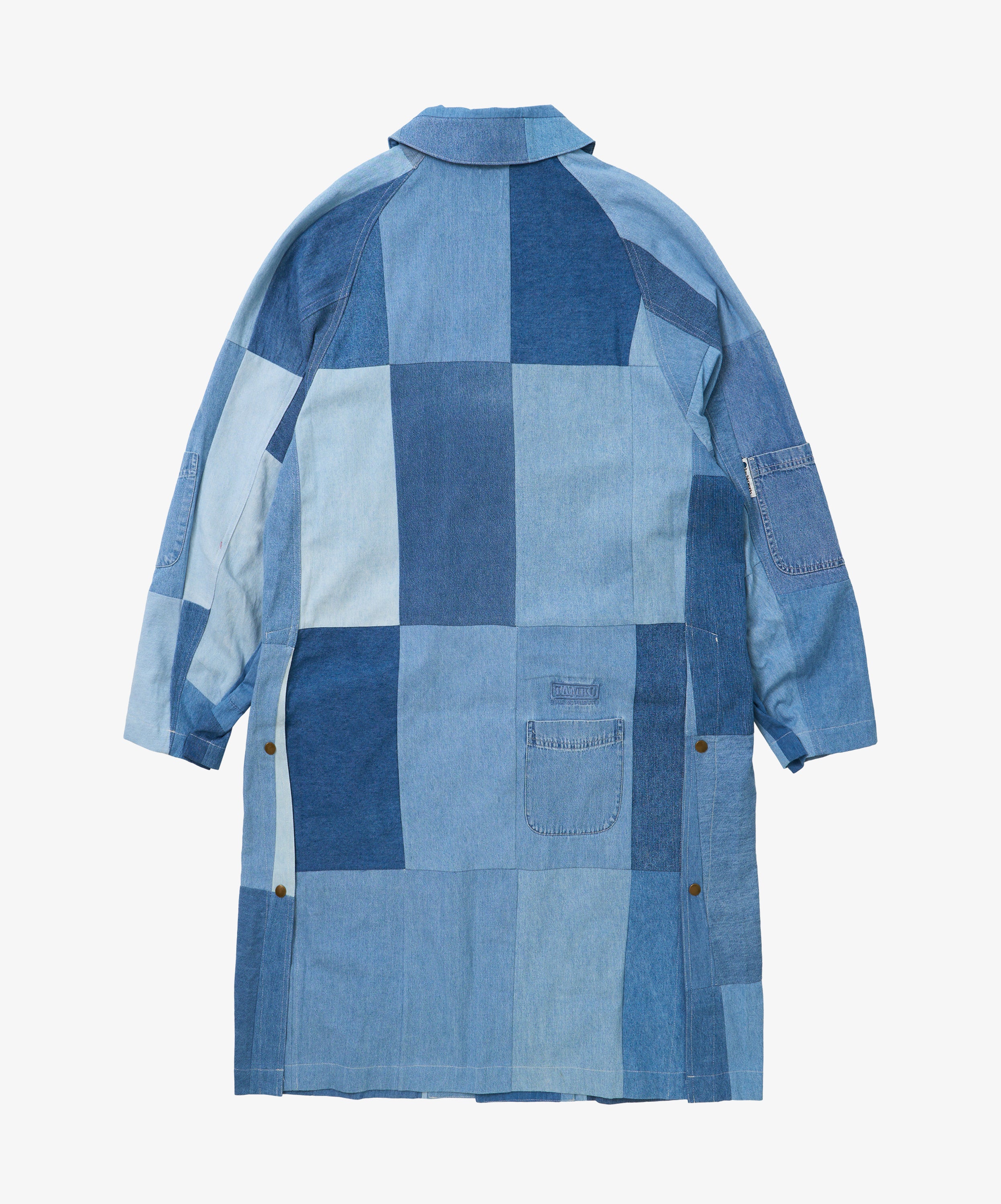 balmacaan coat vintage denim shirts two