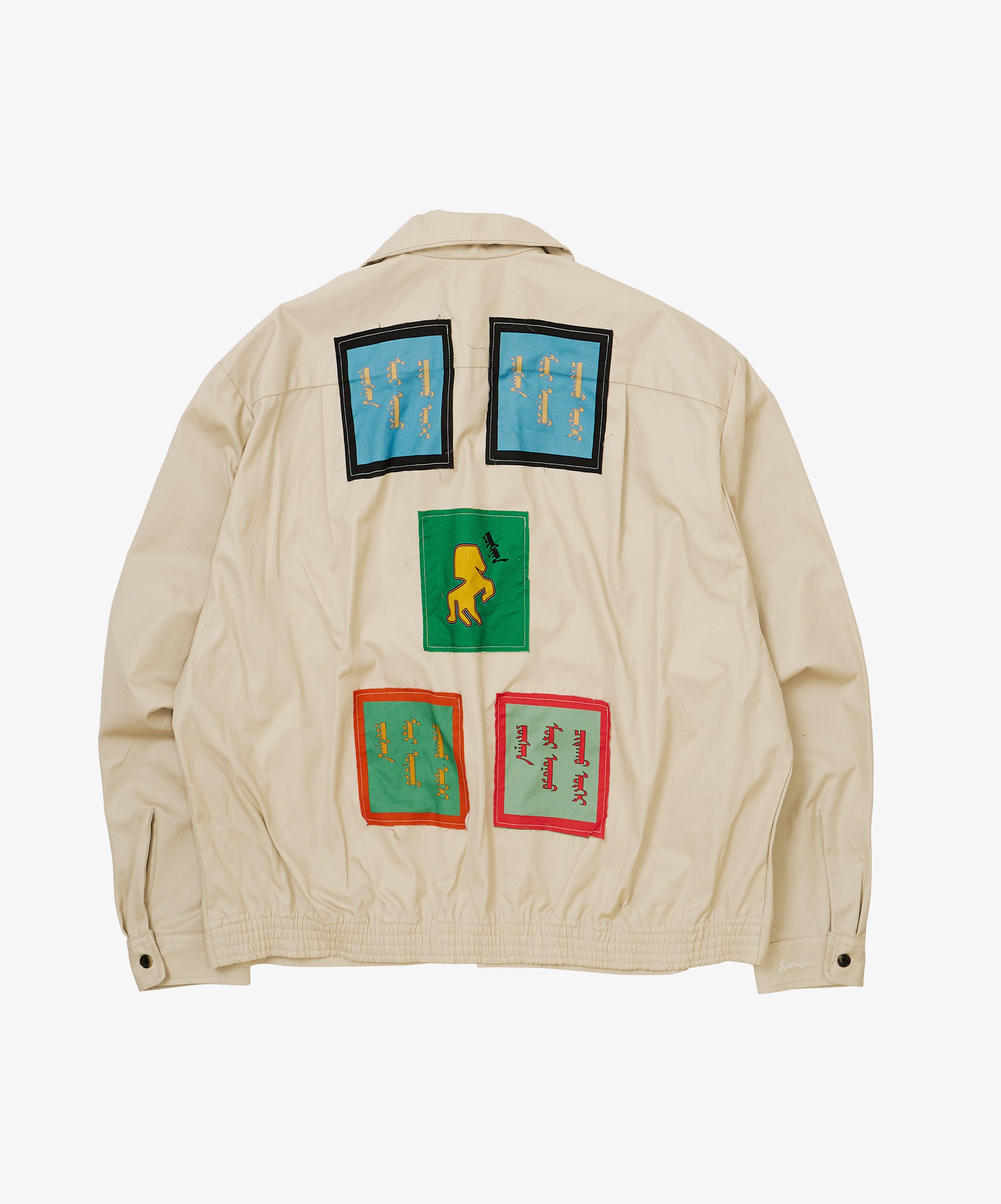 rib blouson jiaqi wang