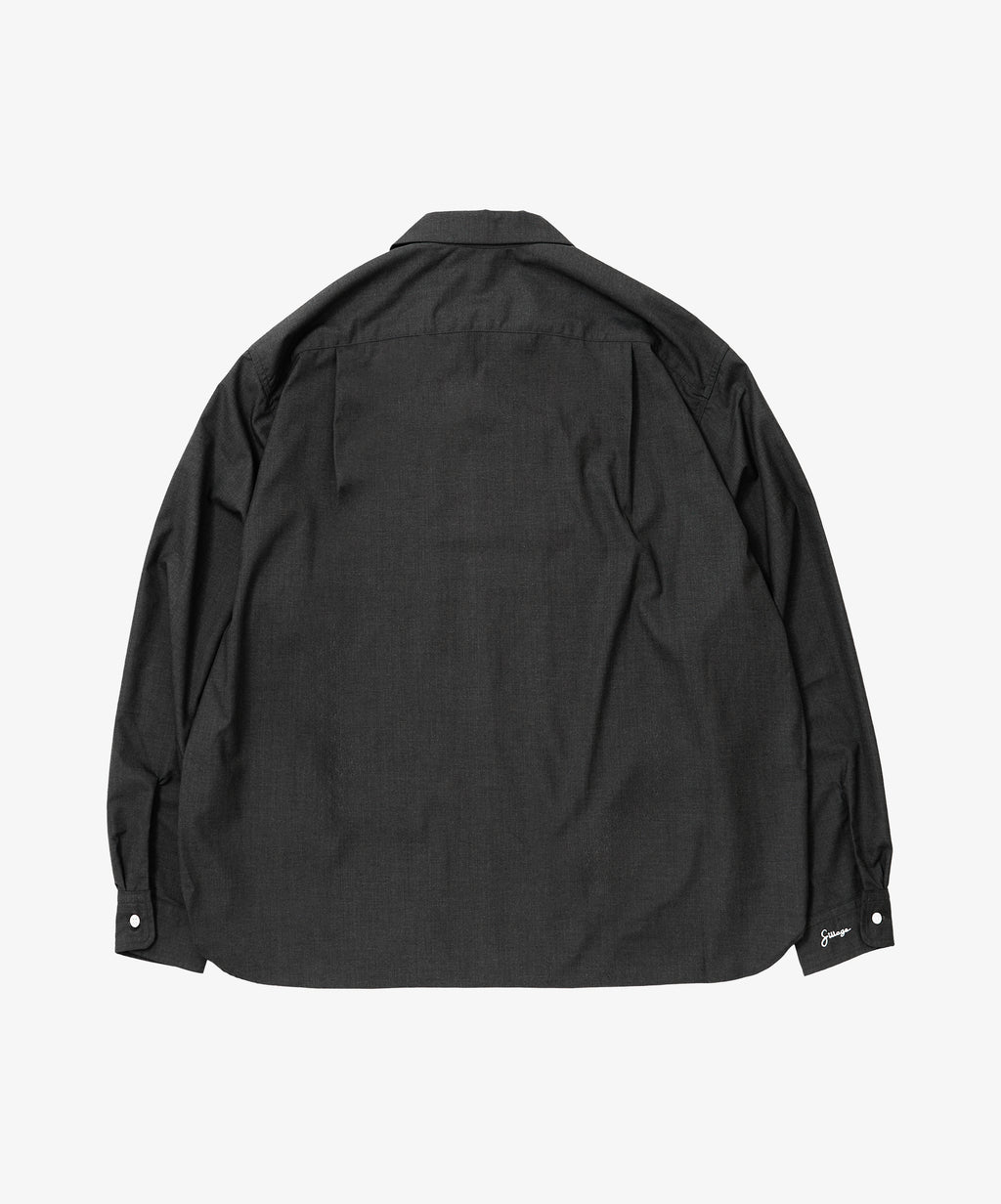 re-engineered overshirt anthracite