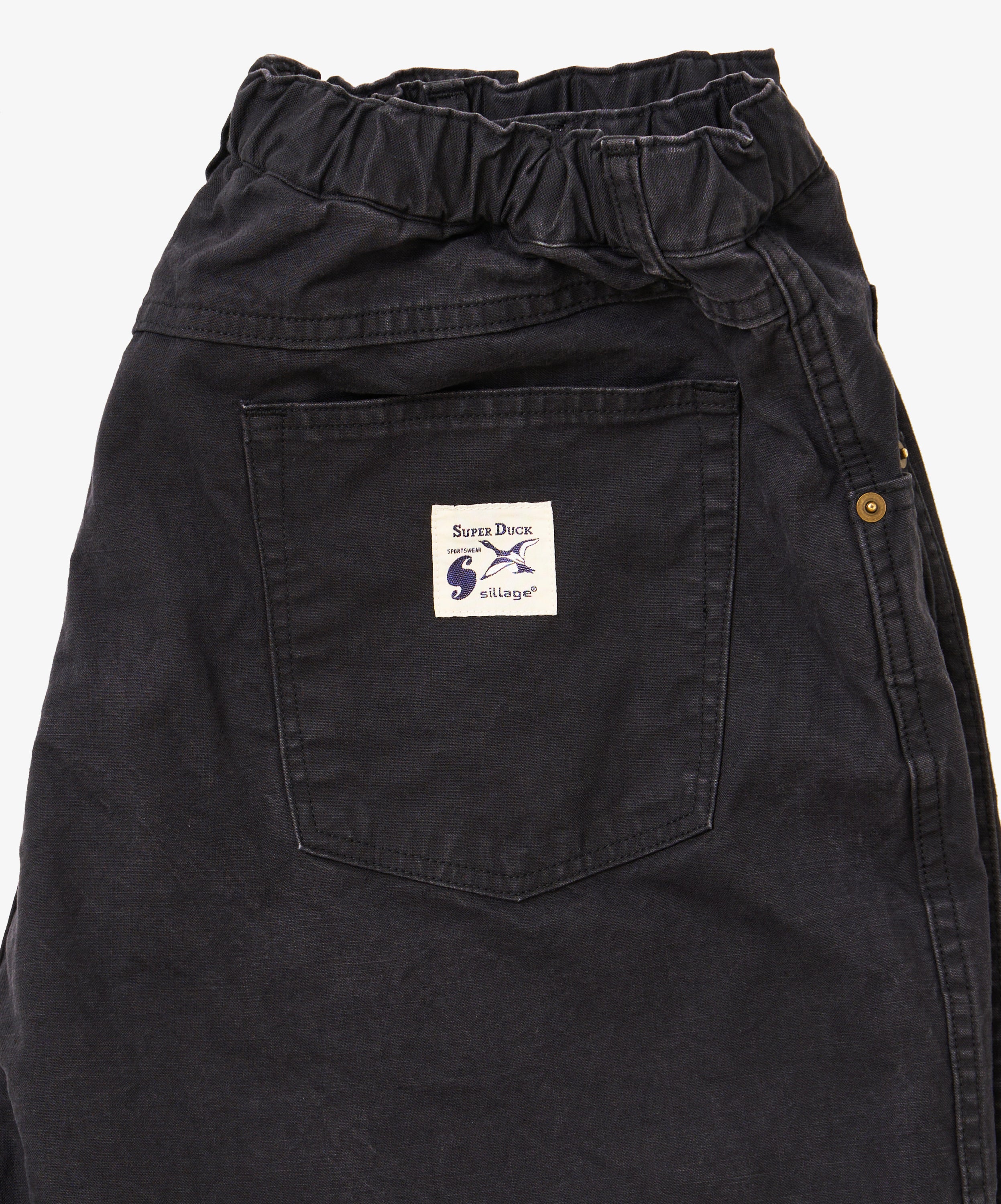 pantalon cinq poches super duck faded black