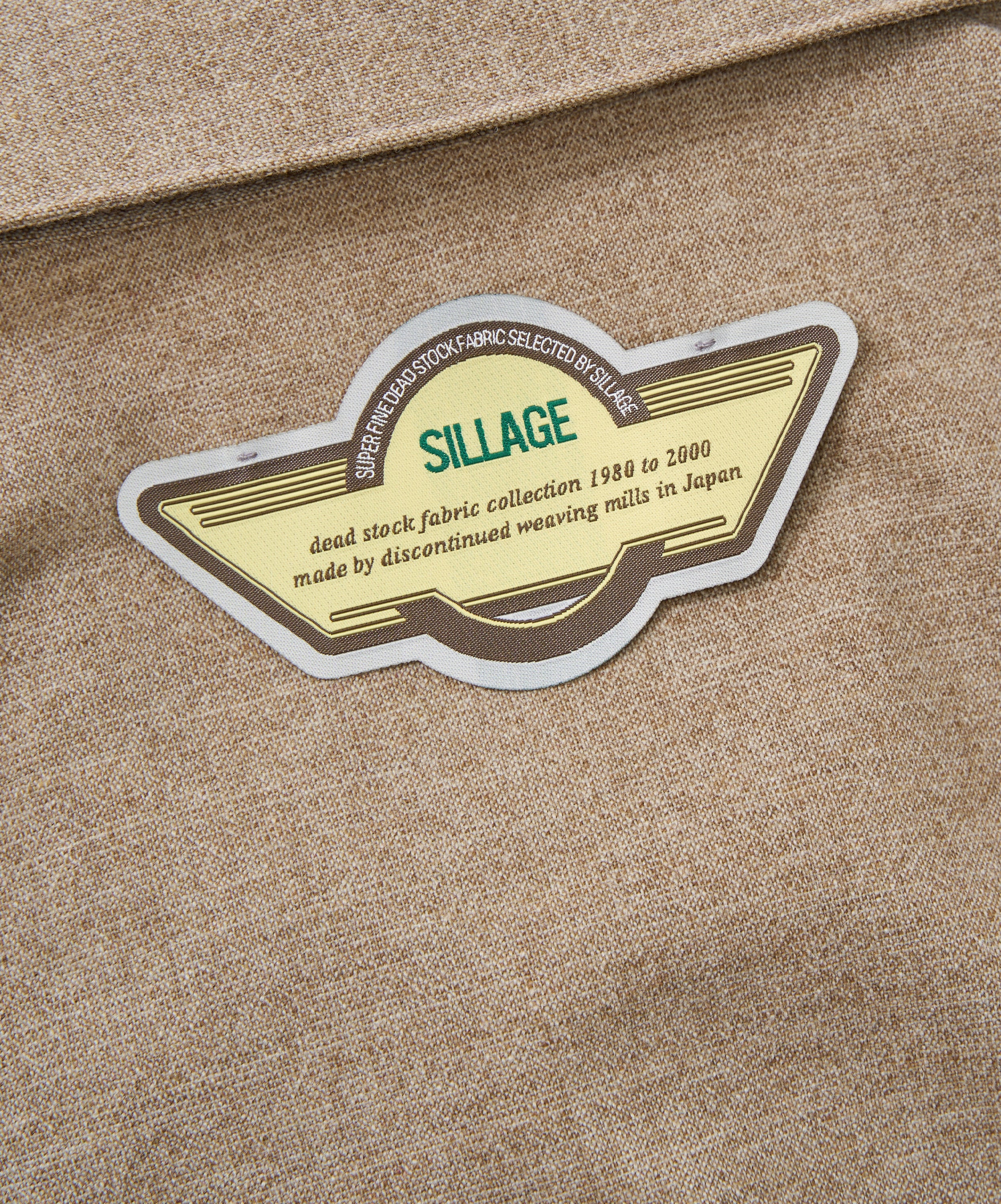 zip up blouson deadstock moon beige one