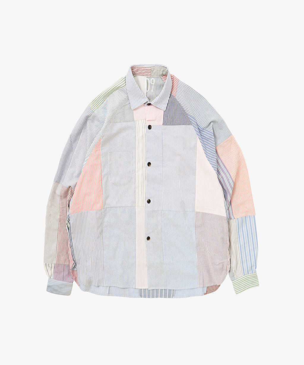 short light coat oxford stripe nine - default