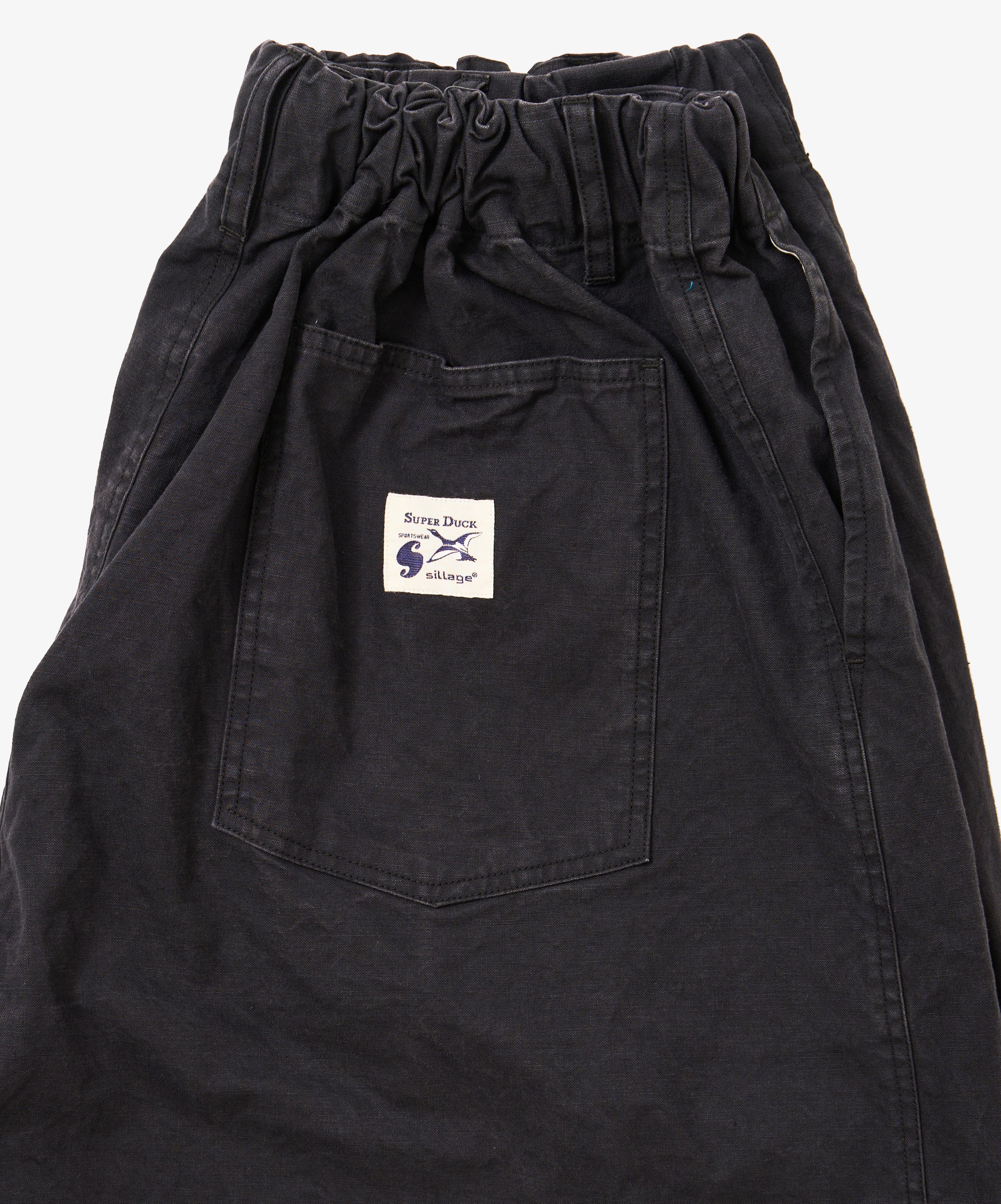 circular pants super duck faded black