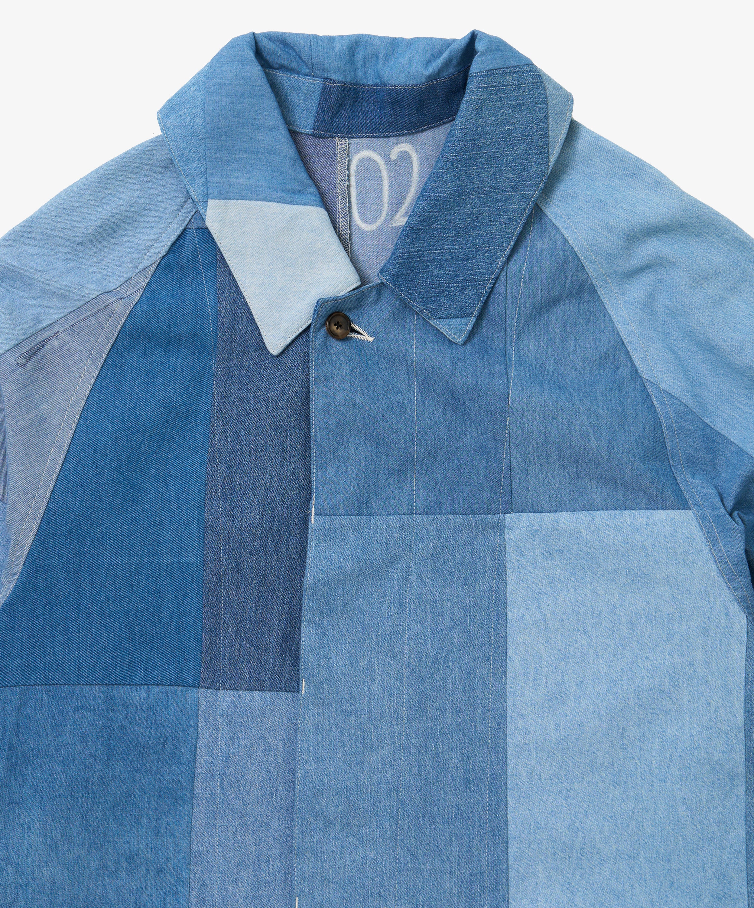 balmacaan coat vintage denim shirts two